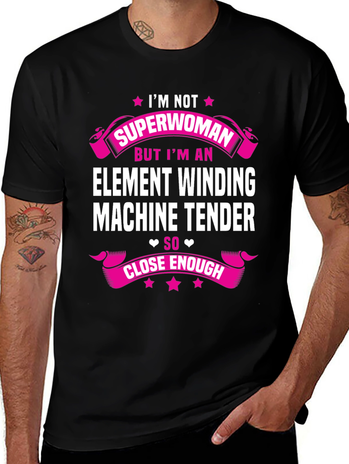 Element Winding Machine Tender T-Shirt