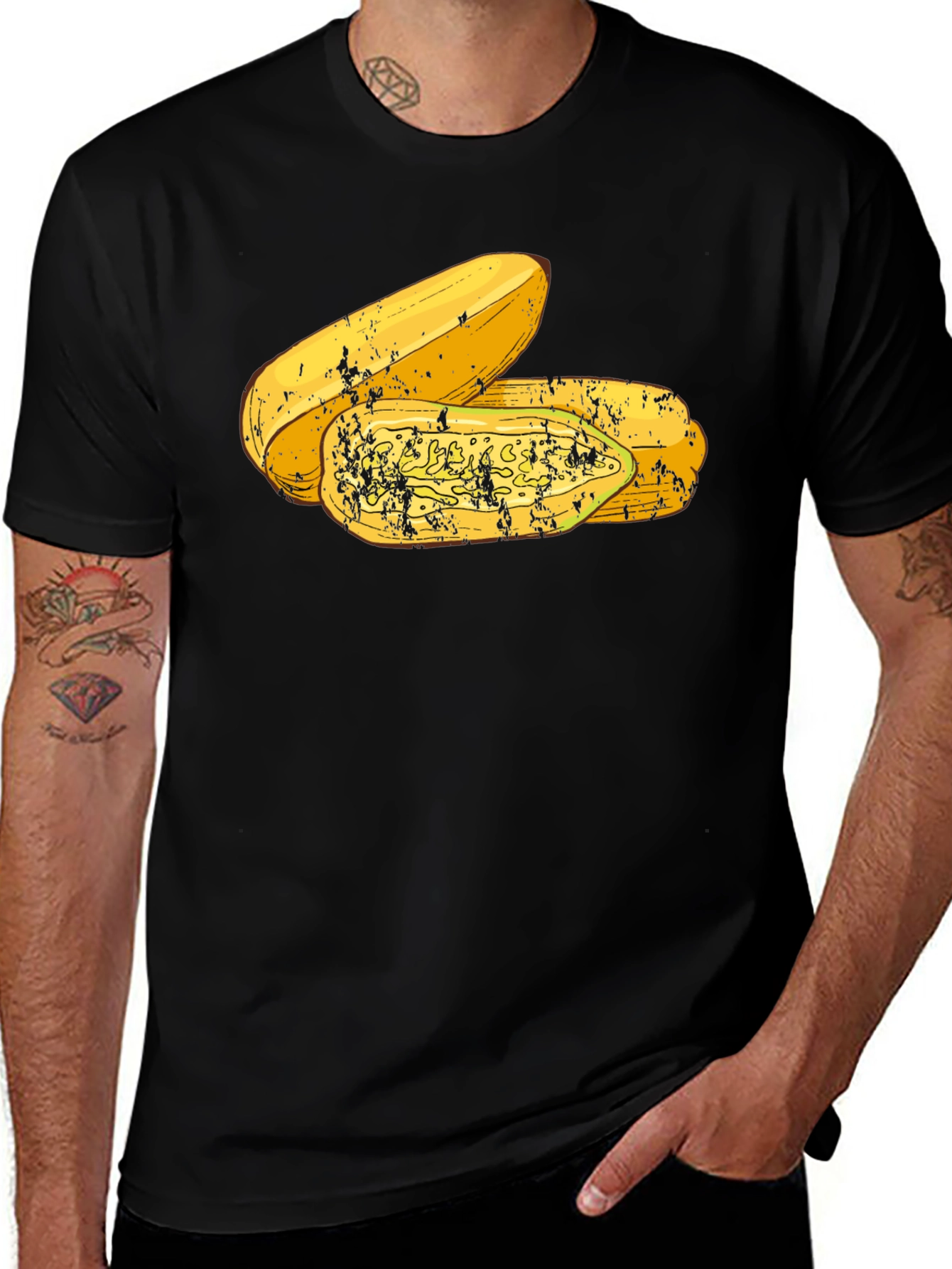 Variant 6 of Yellow Squash Graphic Tee