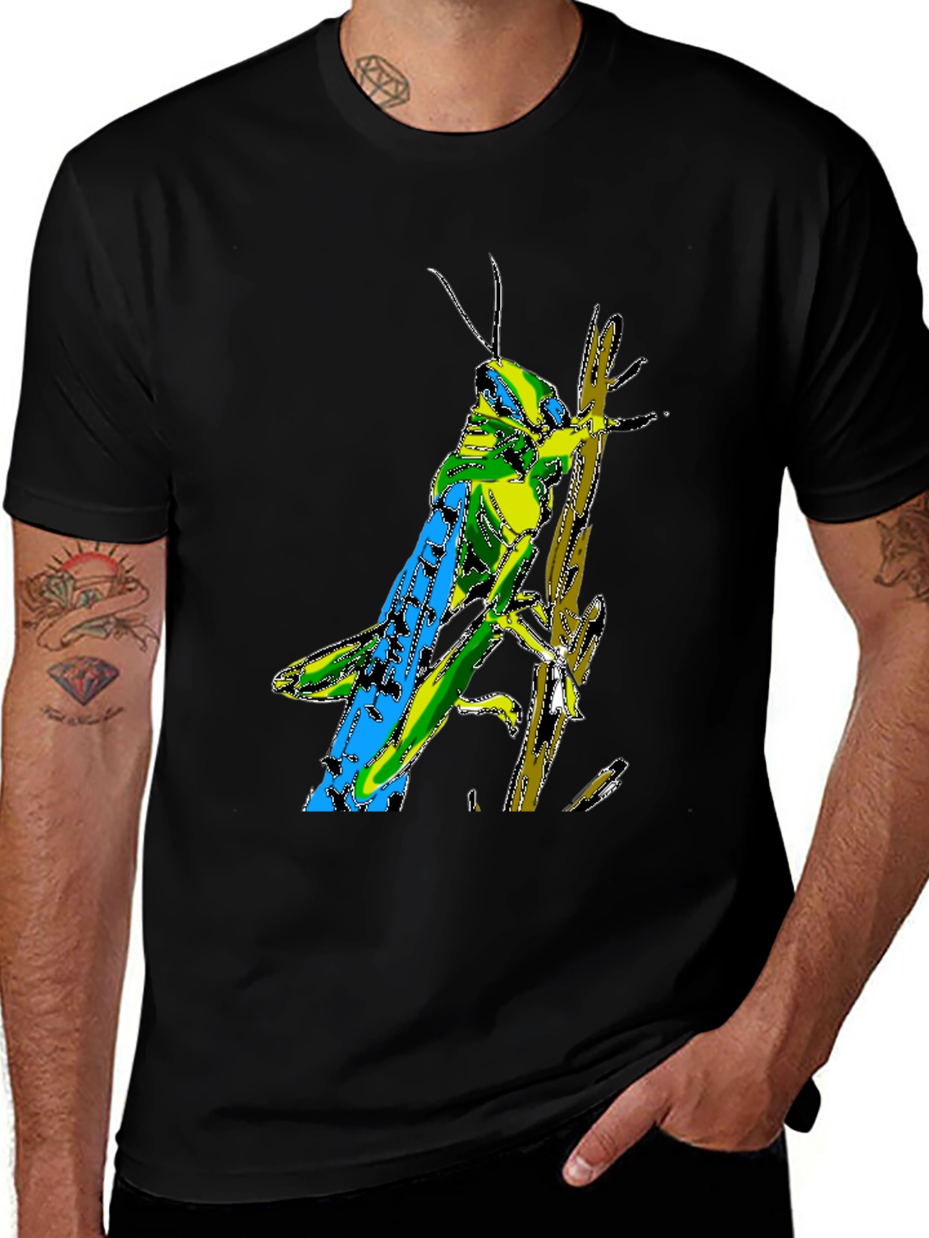Variant 2 of Unique Insect Graphic Tee