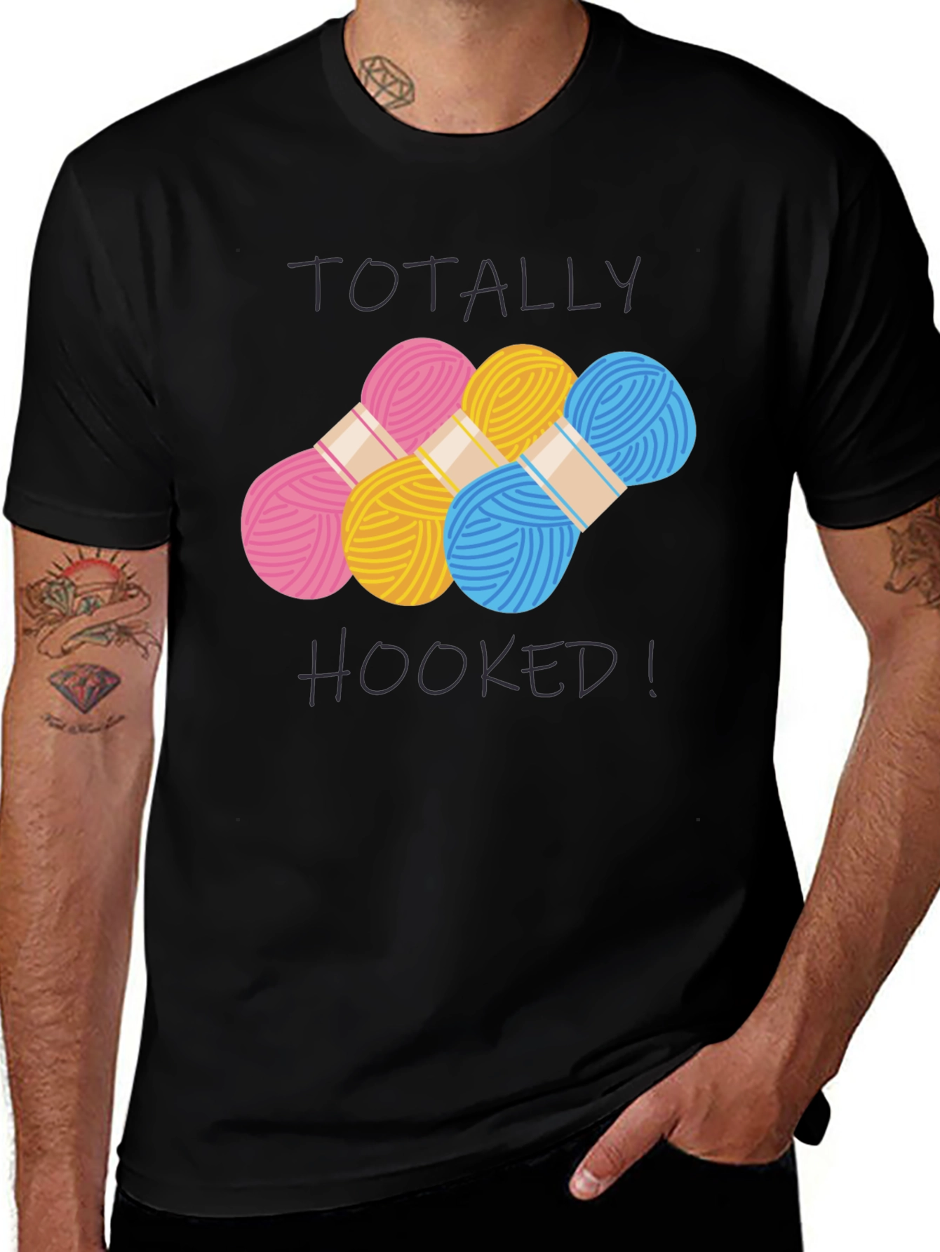 Variant 15 of Totally Hooked Yarn T-Shirt
