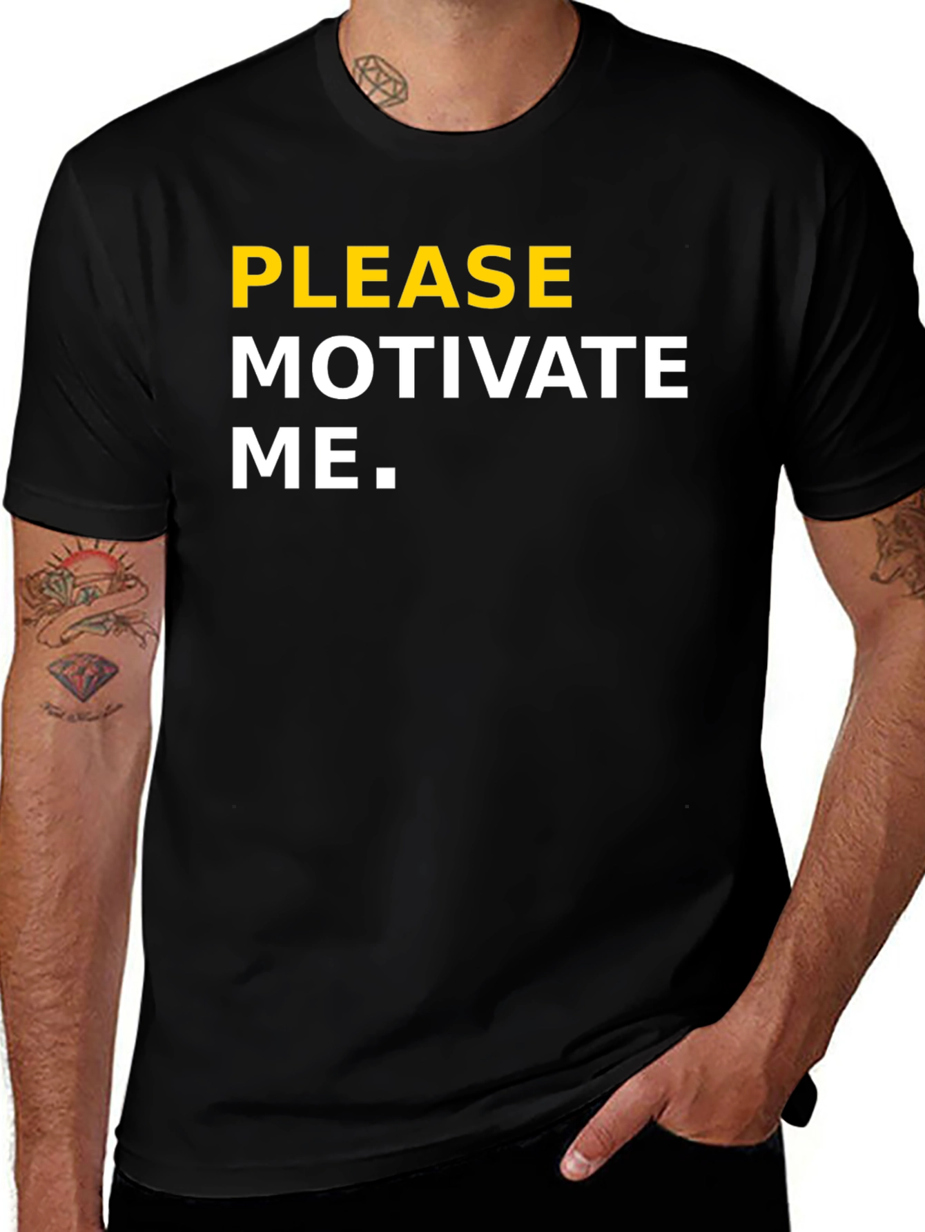 Variant 12 of Please Motivate Me - Graphic Tee