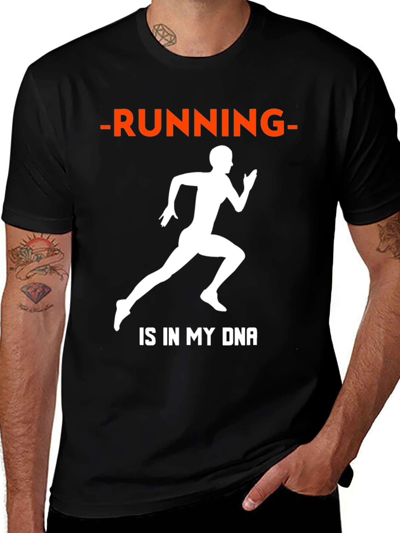 Variant 19 of Running Is In My DNA T-Shirt