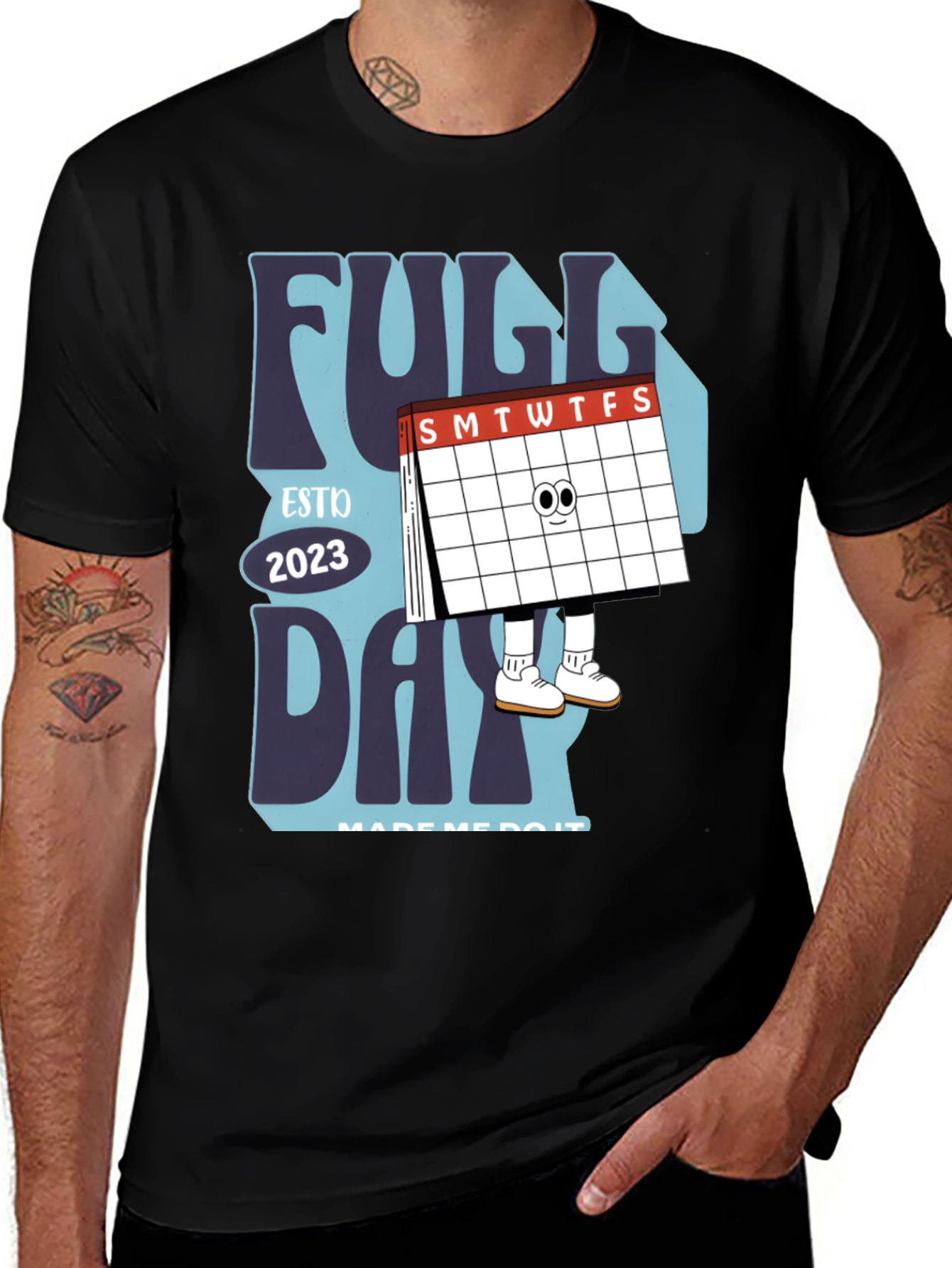 Variant 27 of Full Day Est 2023 Graphic T-Shirt
