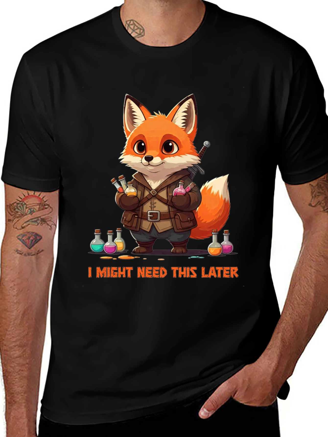 Variant 29 of I Might Need This Later Fox T-Shirt