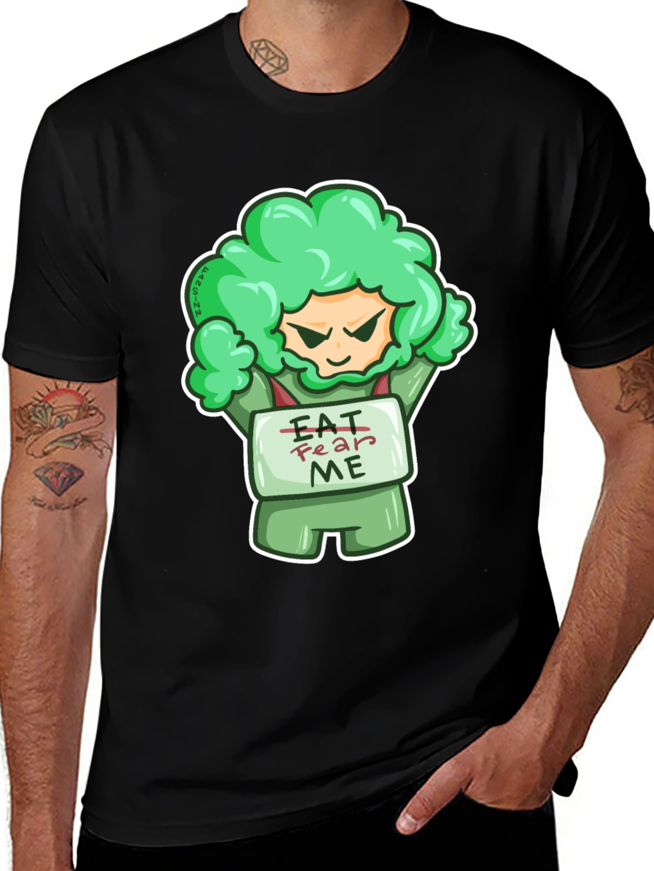 Variant 16 of Fear Me Broccoli T-Shirt