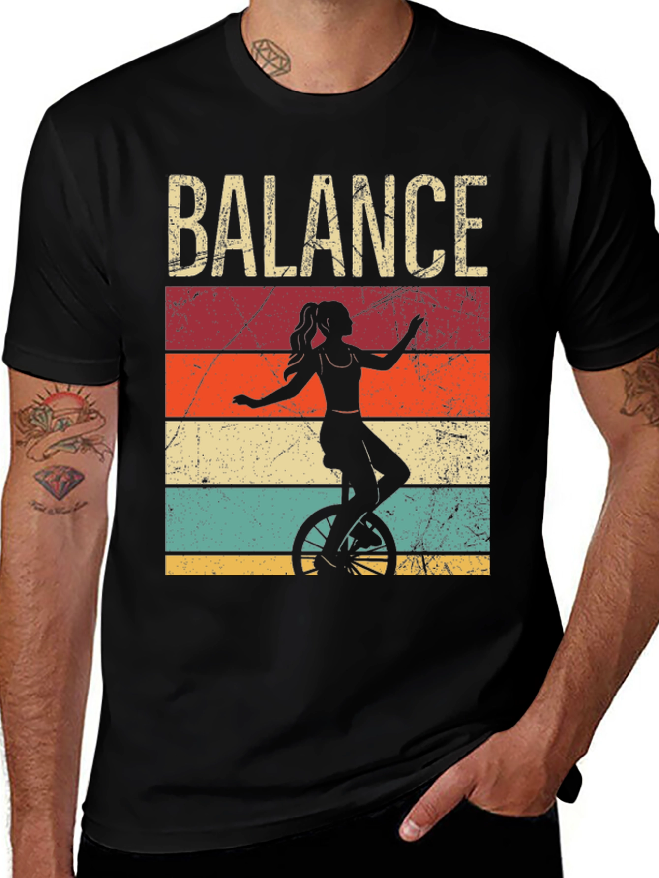 Variant 19 of Balance Retro T-Shirt