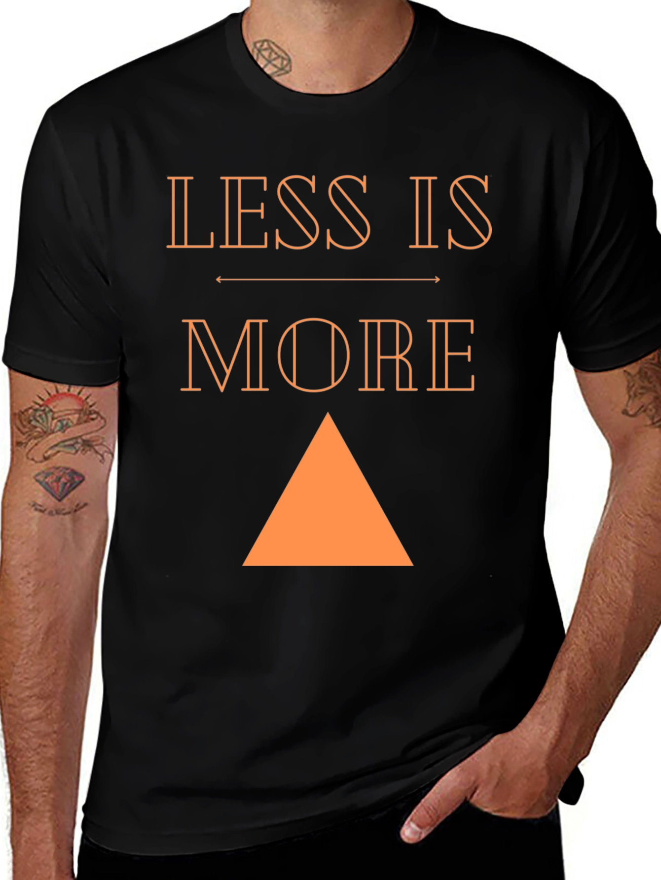 Variant 28 of Minimalist Tee: Less is More Design