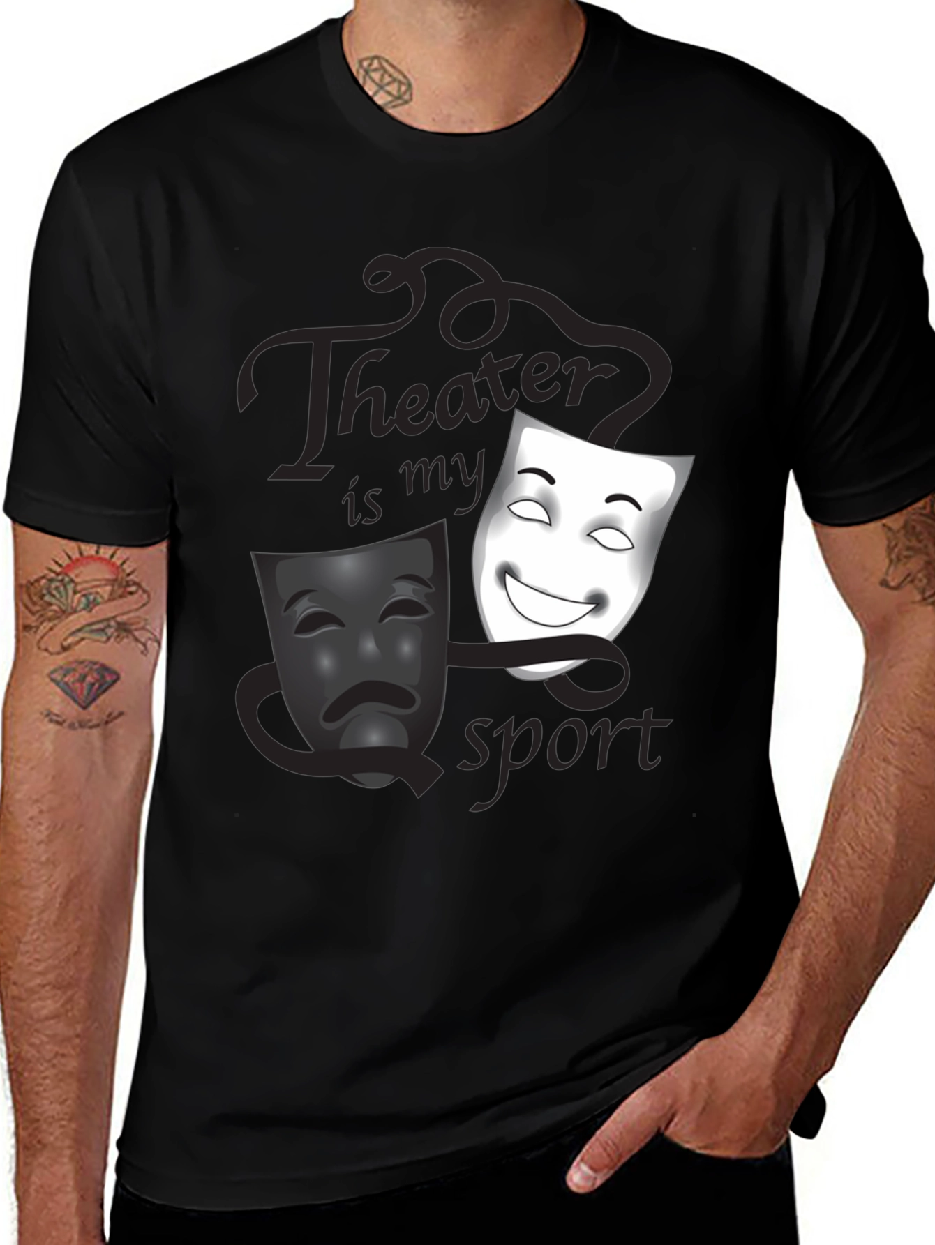 Variant 30 of Theater is My Sport T-Shirt