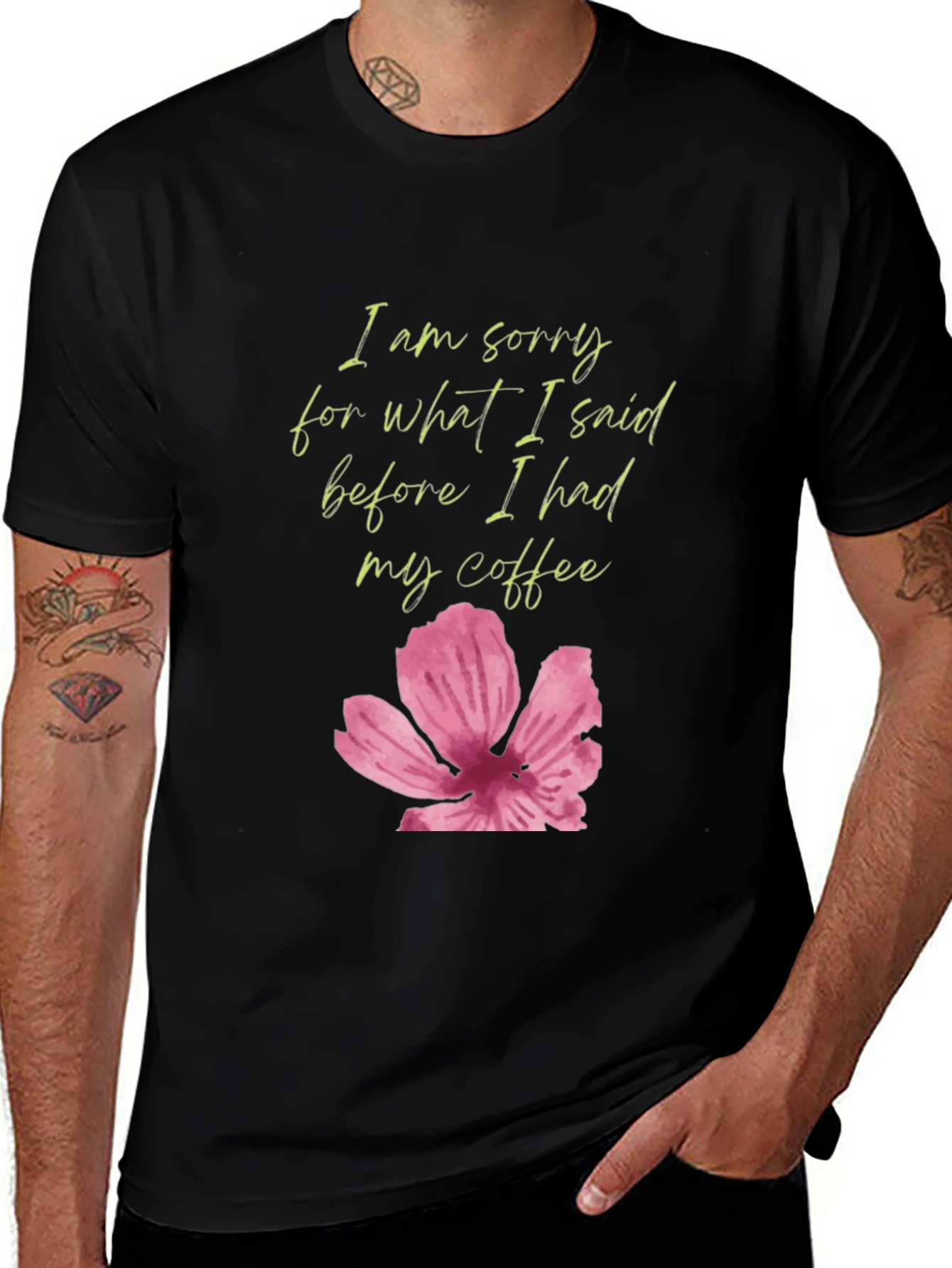 Variant 19 of Coffee Apology Tee