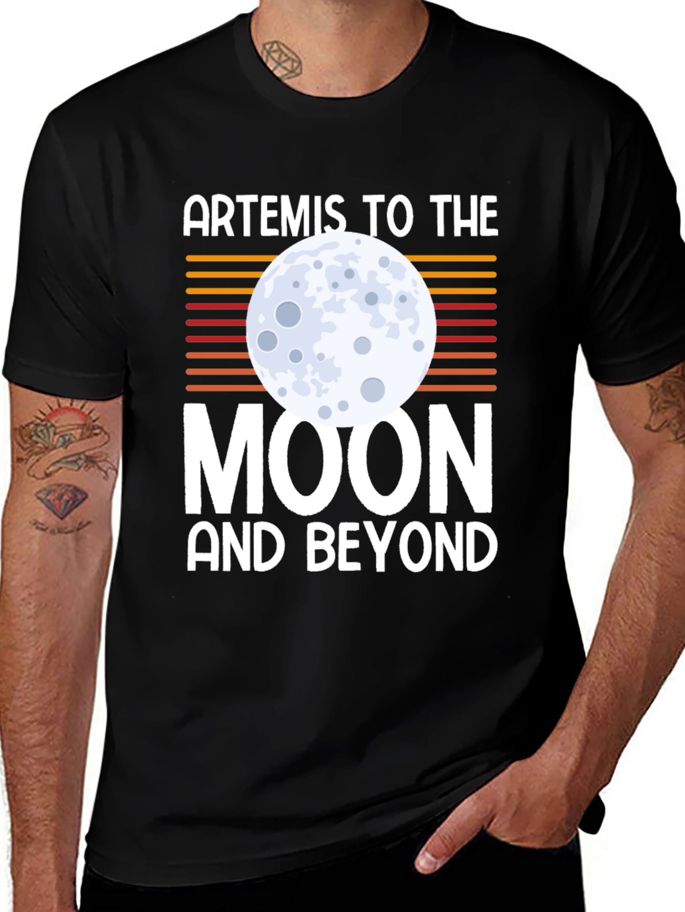 Artemis to the Moon and Beyond Graphic T-Shirt