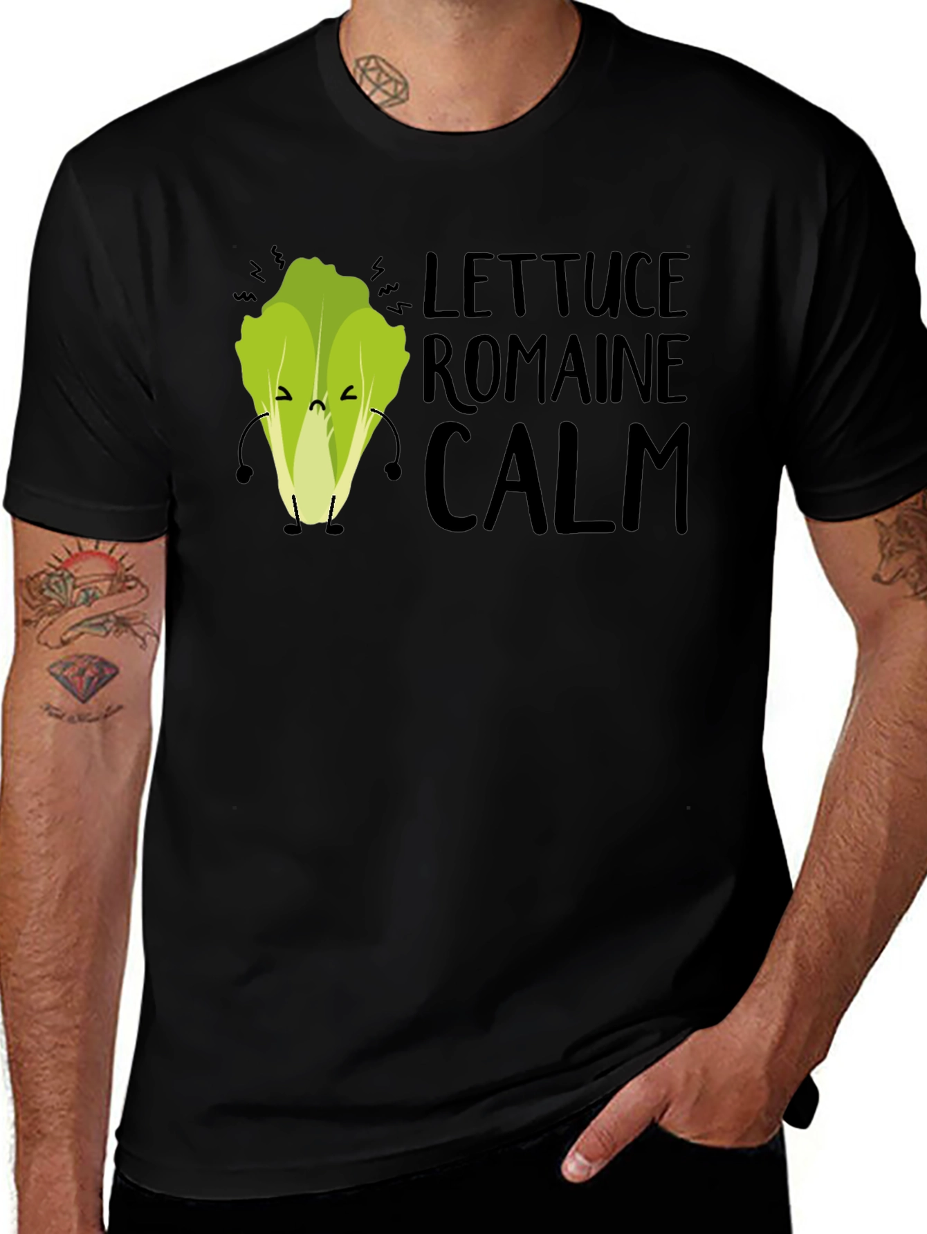 Variant 14 of Lettuce Romaine Calm Men's T-Shirt