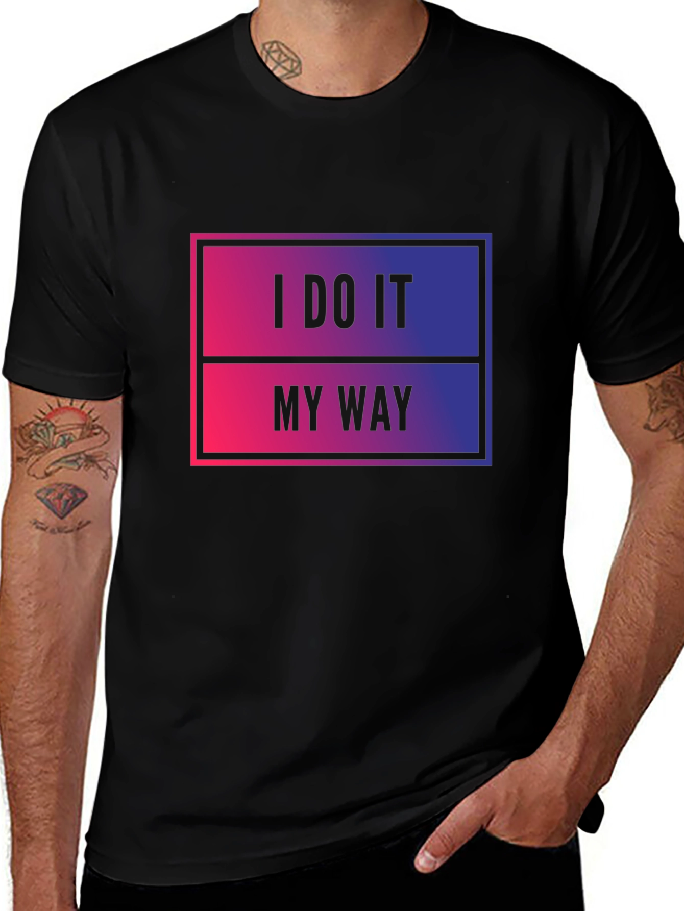 Variant 28 of I Do It My Way Graphic T-Shirt - Bold Statement Tee