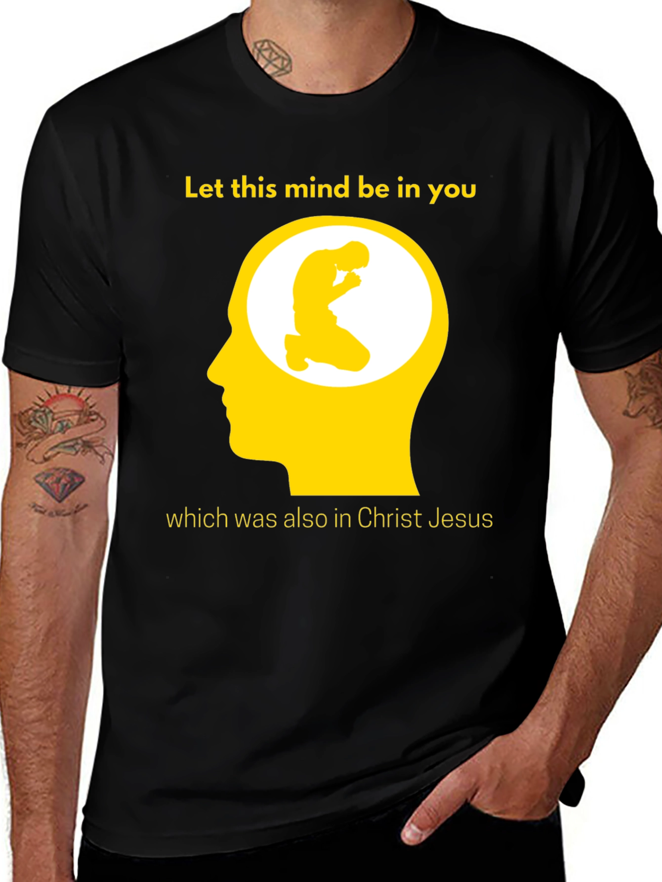 Christian Mindset T-Shirt, Christ Jesus Inspiration