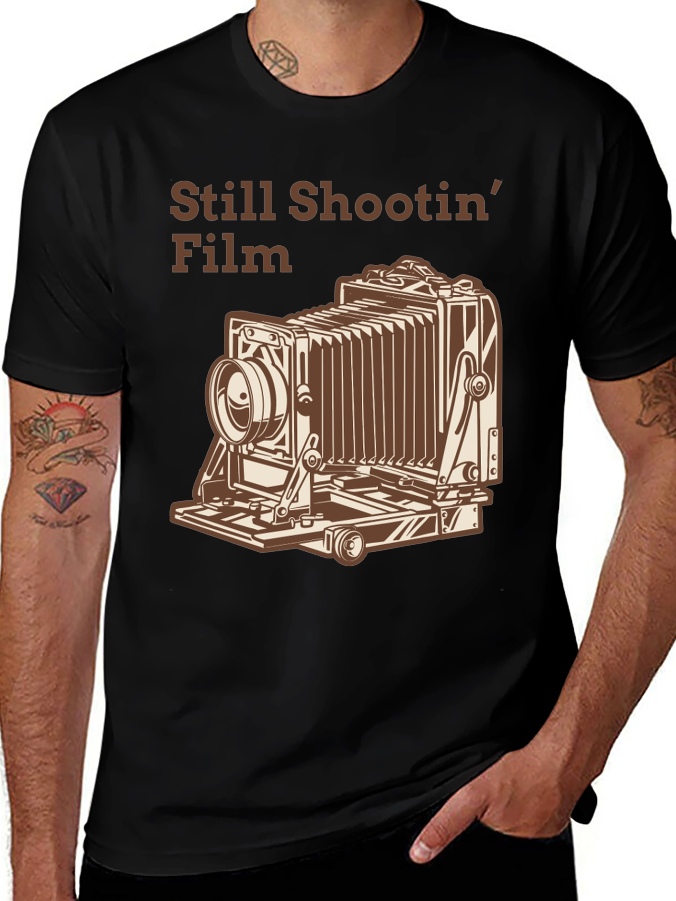 Variant 10 of Still Shootin' Film Camera T-Shirt