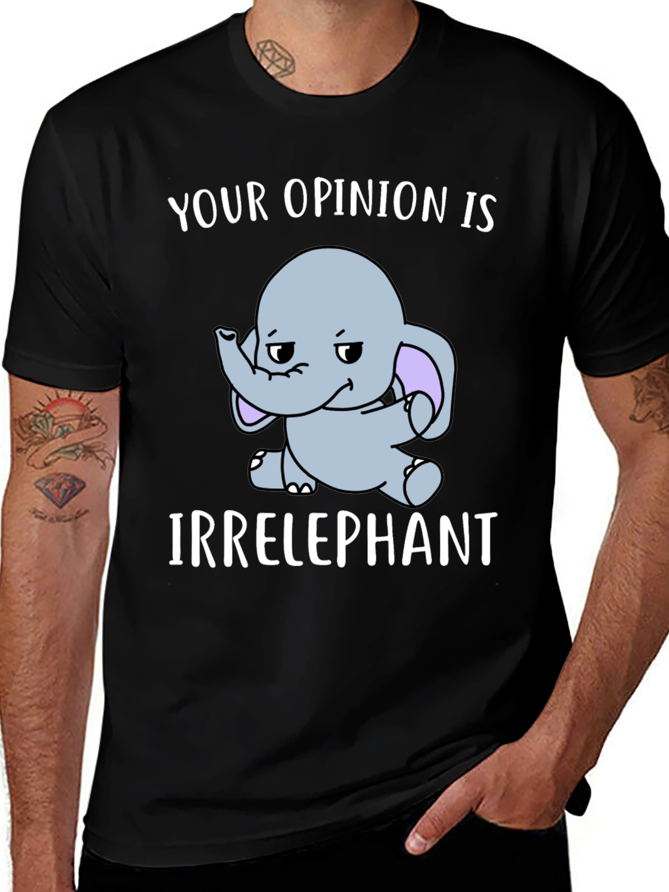 Variant 28 of Irrelephant T-Shirt - Funny Graphic Tee