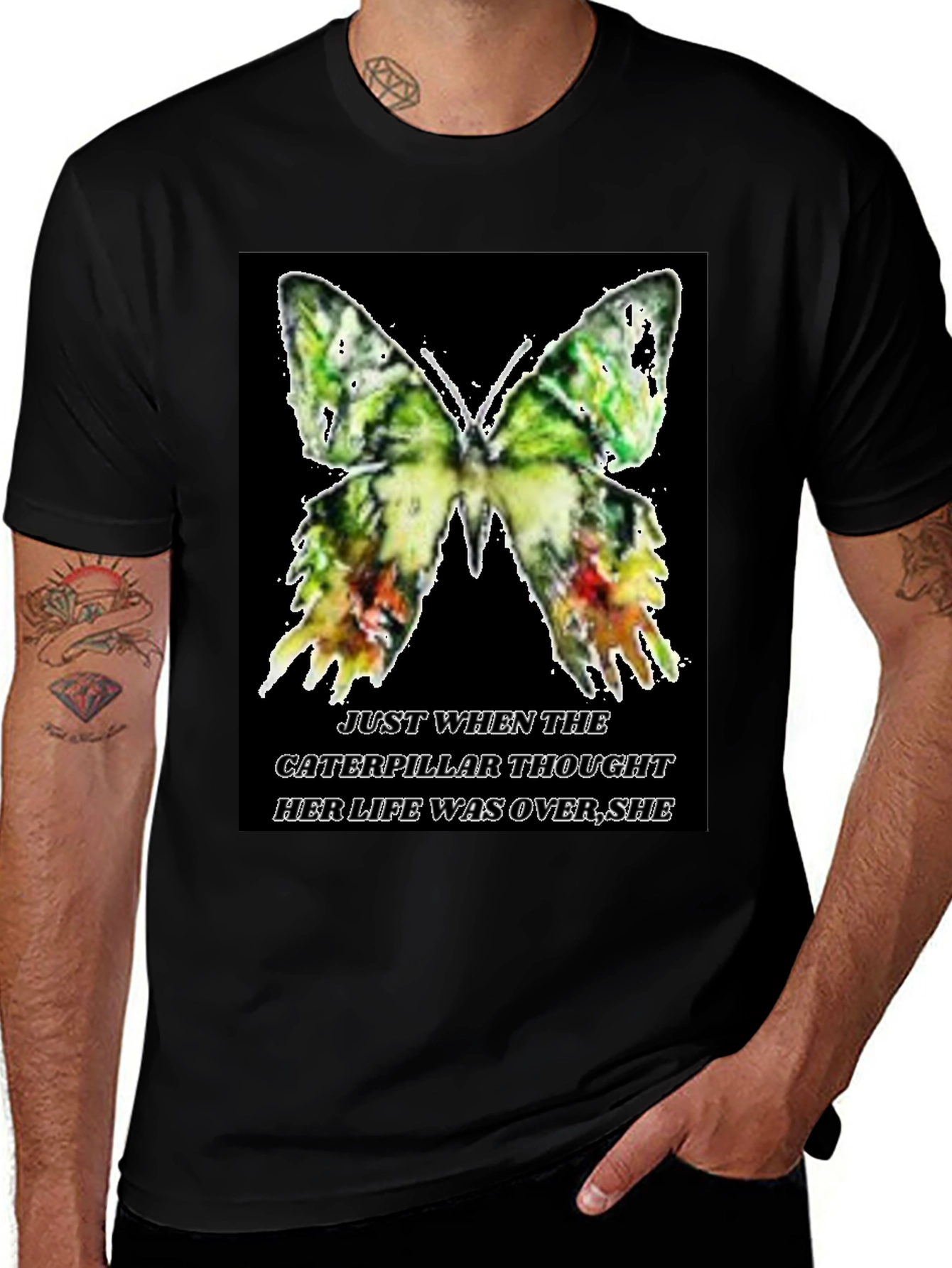 Variant 20 of Butterfly Transformation T-Shirt