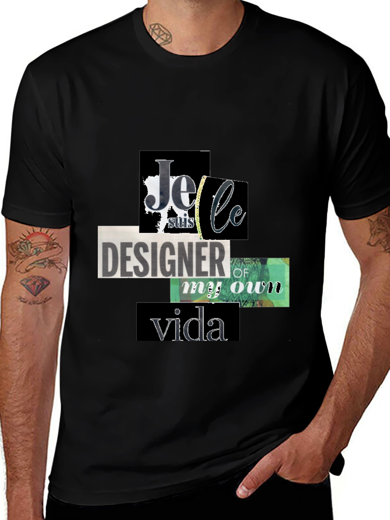 Variant 20 of Je suis le Designer of My Own Vida T-Shirt