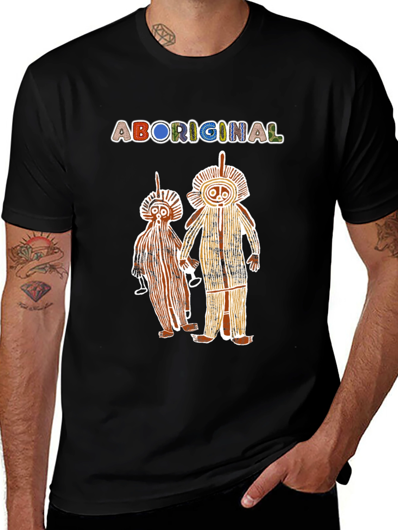 Aboriginal Art Graphic T-Shirt