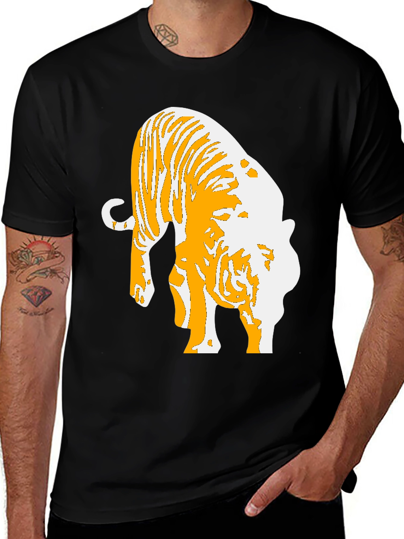 Variant 9 of Tiger Graphic T-Shirt - Unique Design