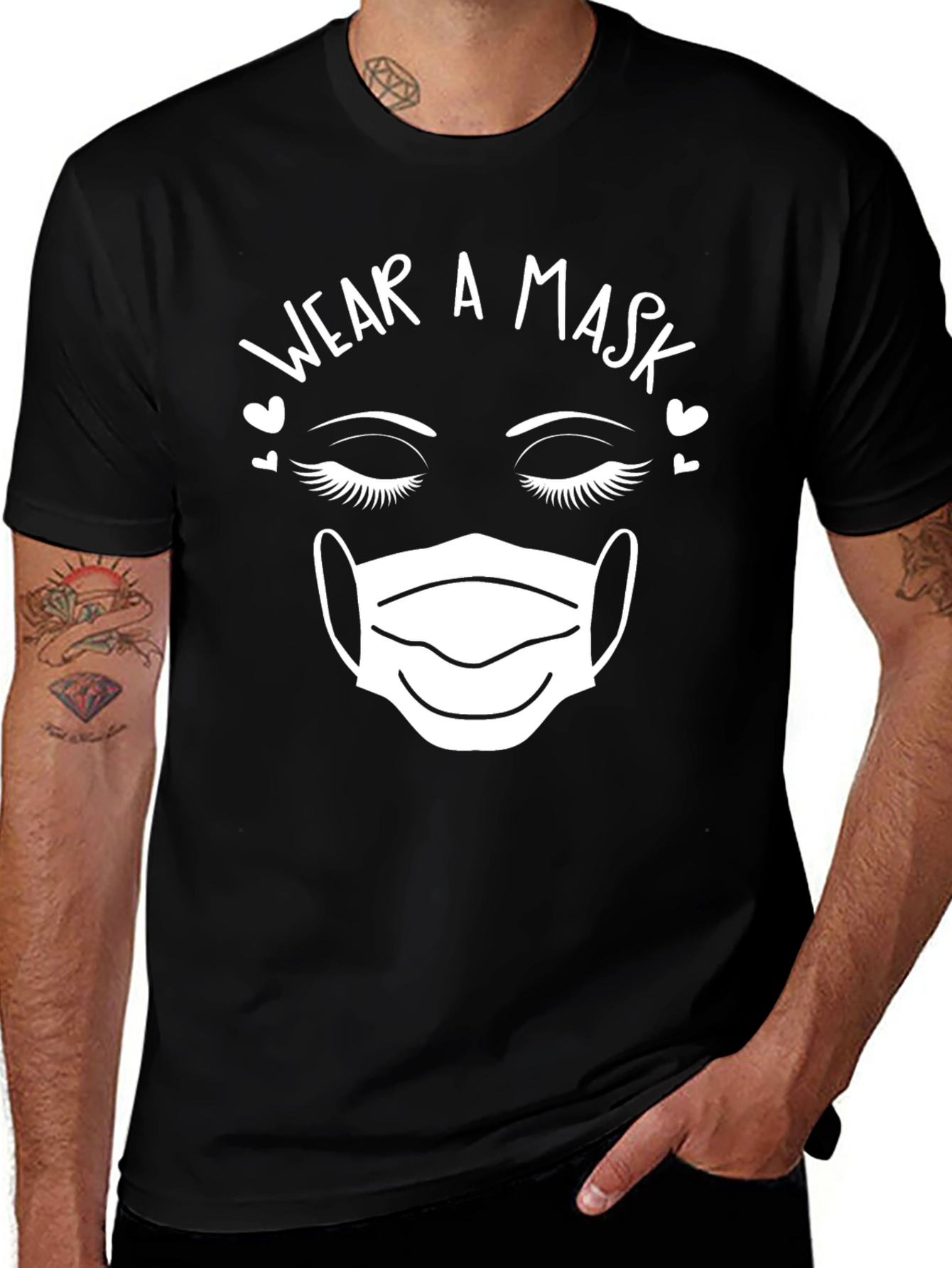 Wear a Mask T-Shirt - Protective Fashion