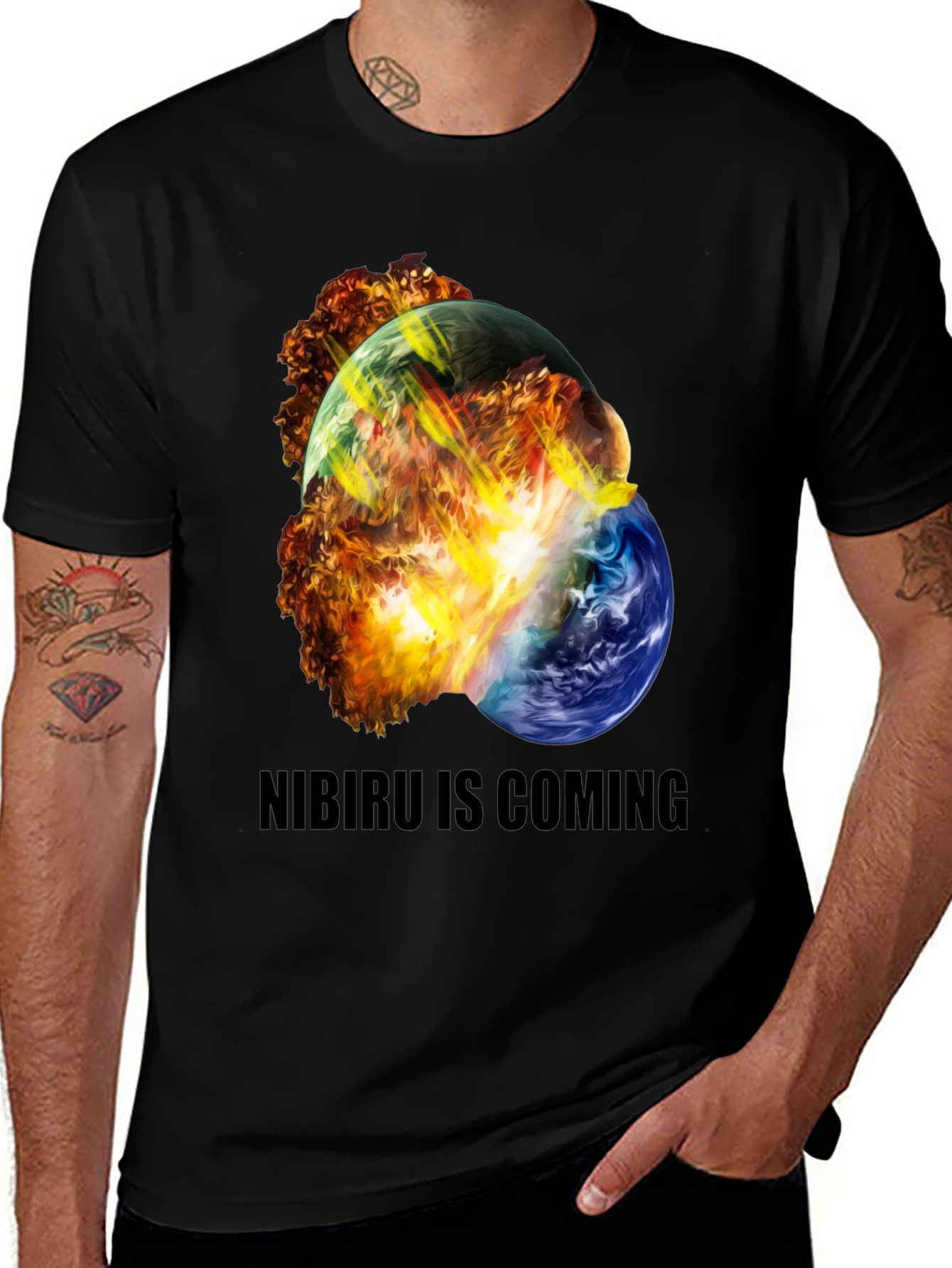 Variant 20 of Nibiru Is Coming Graphic Tee