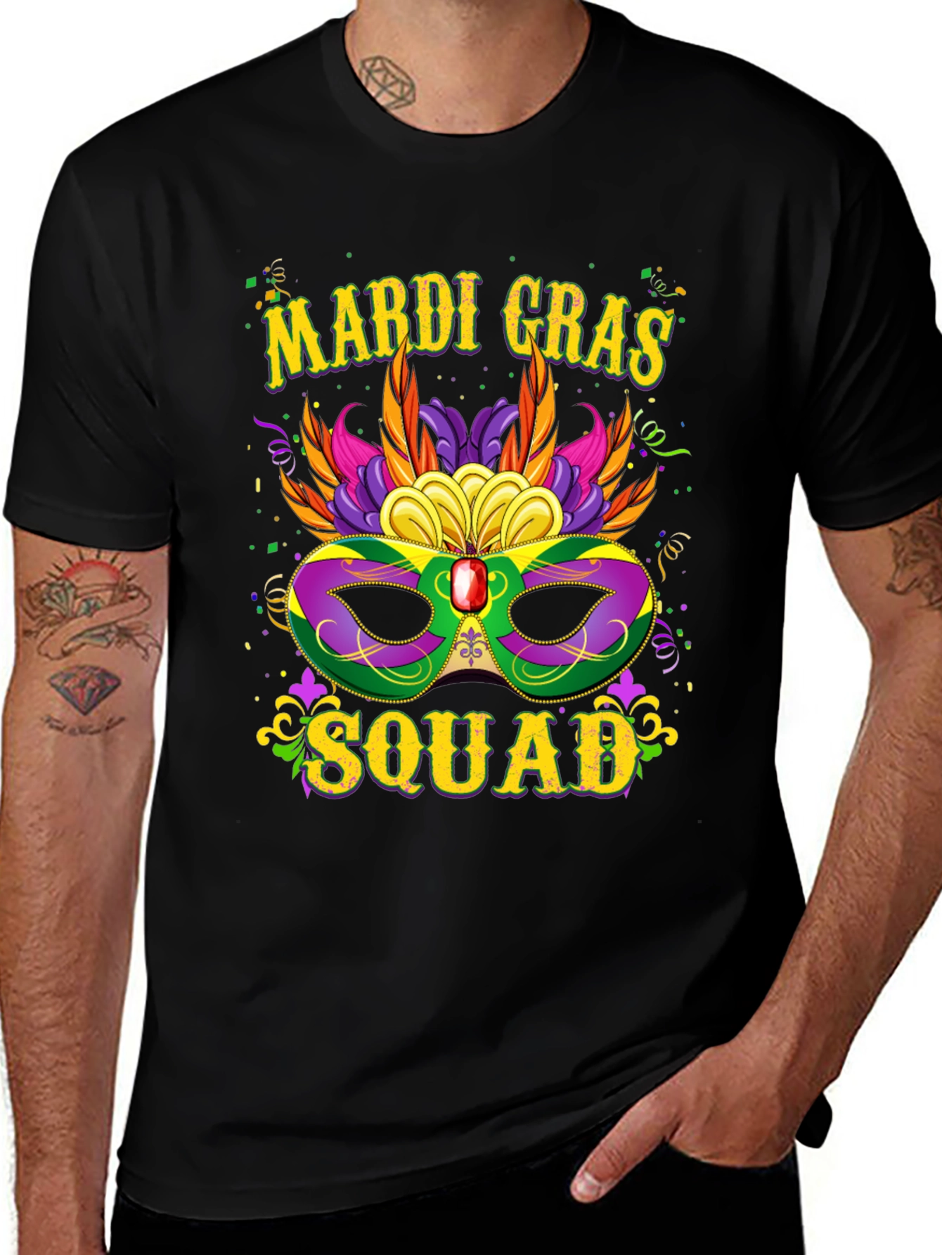 Mardi Gras Squad T-Shirt