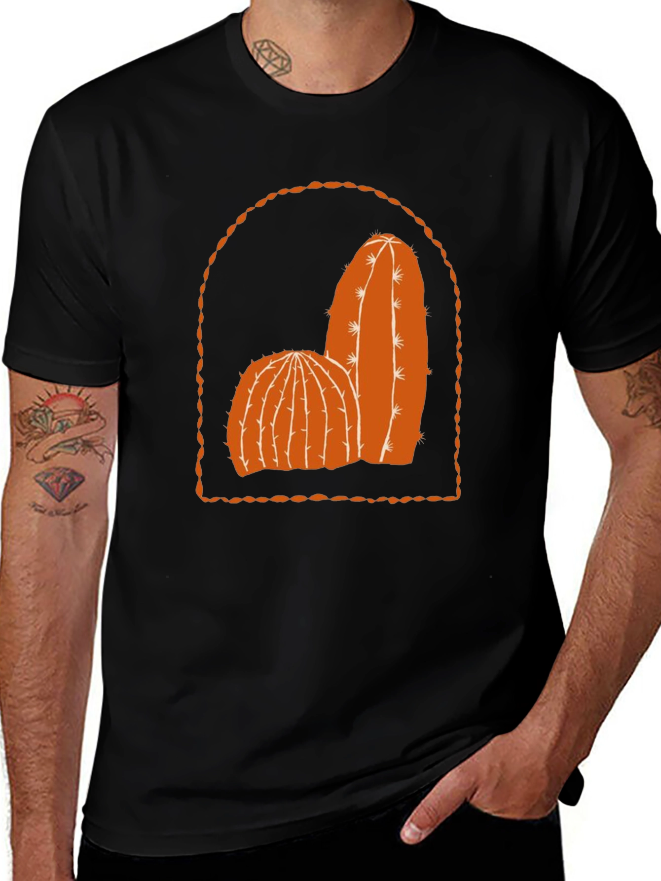 Variant 20 of Cactus Graphic Tee - Desert Vibes