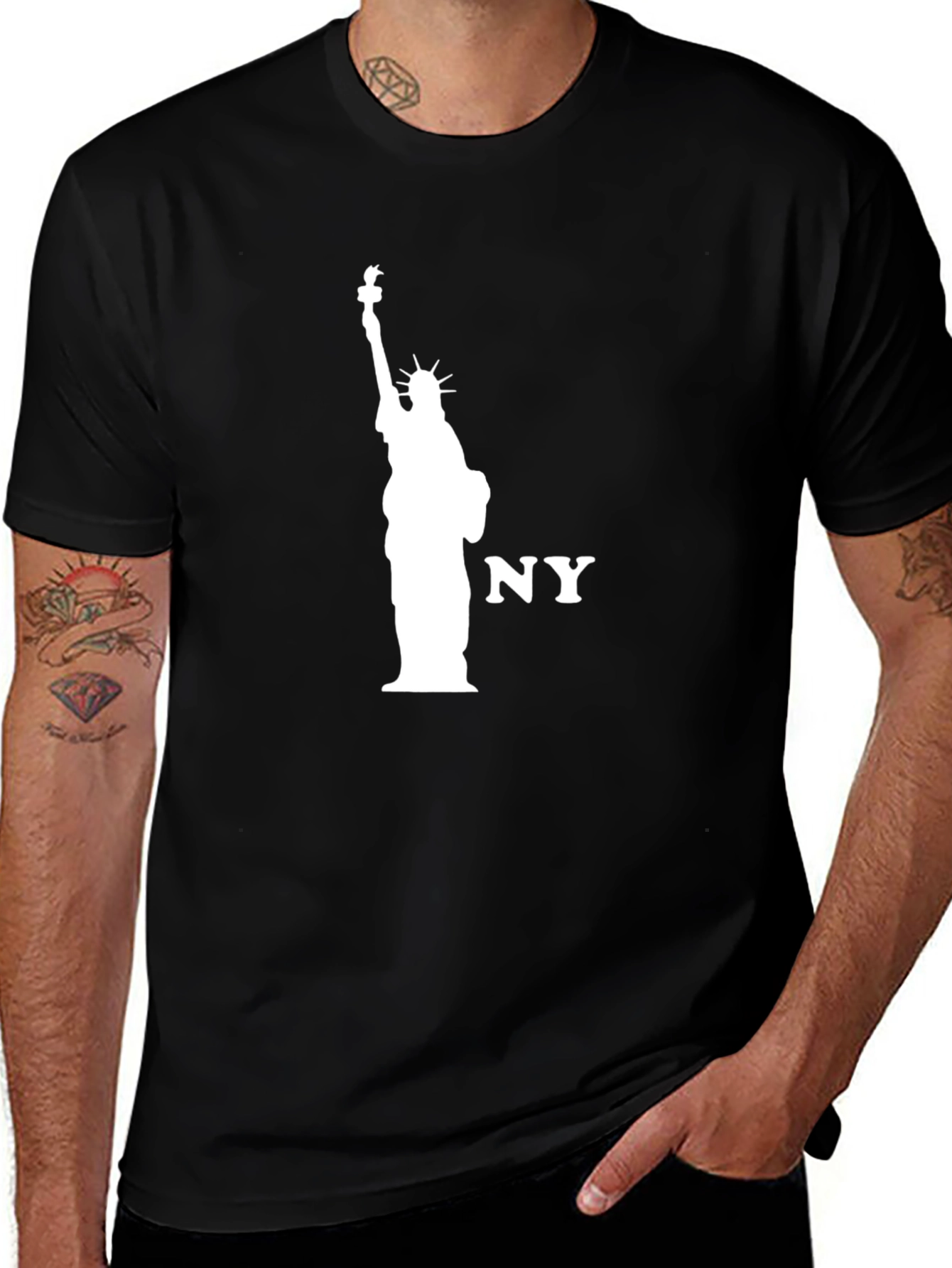 NY Liberty Graphic Tee - Stylish Comfort