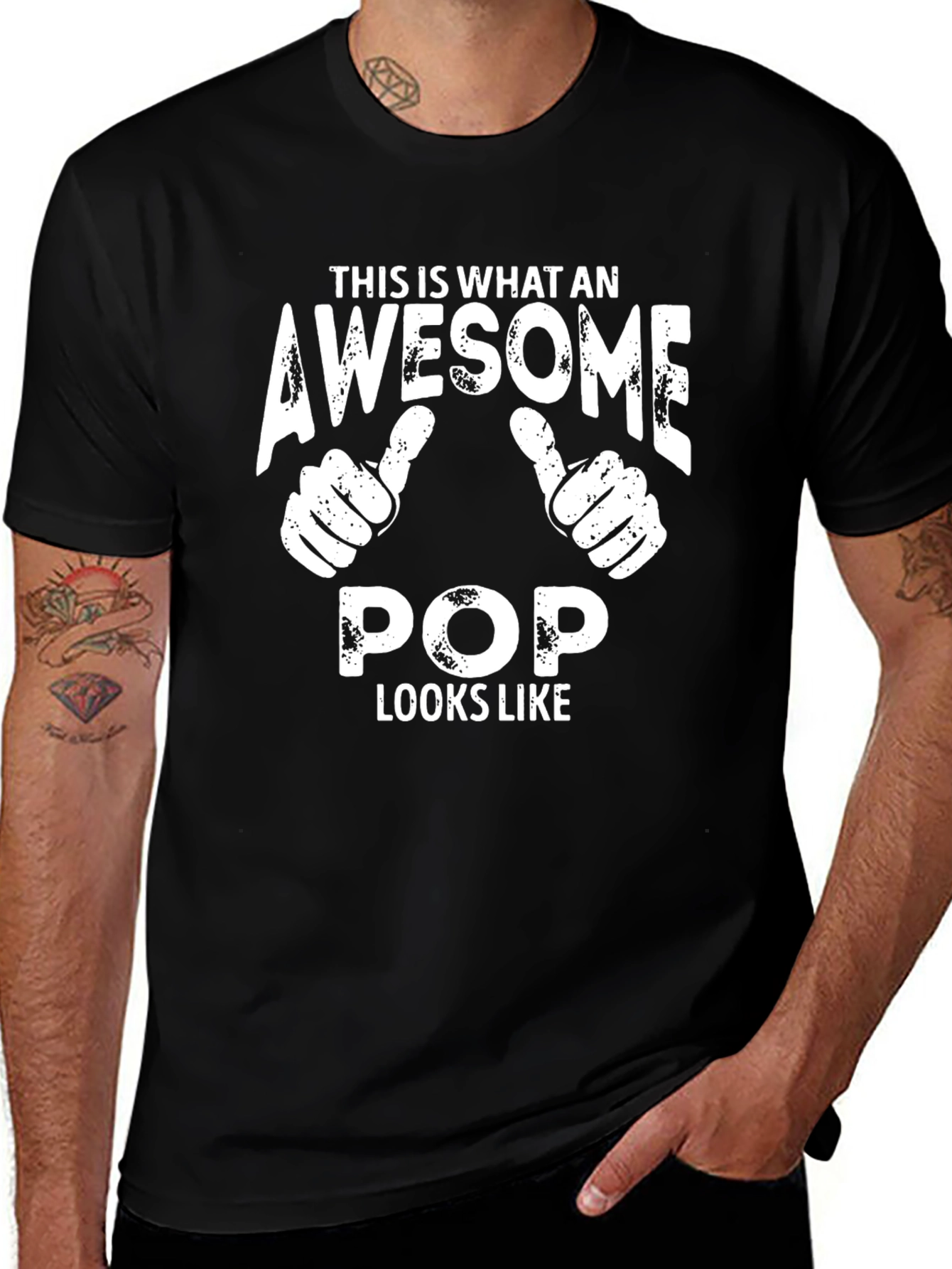 Awesome Pop T-Shirt - Cool Dad Gift