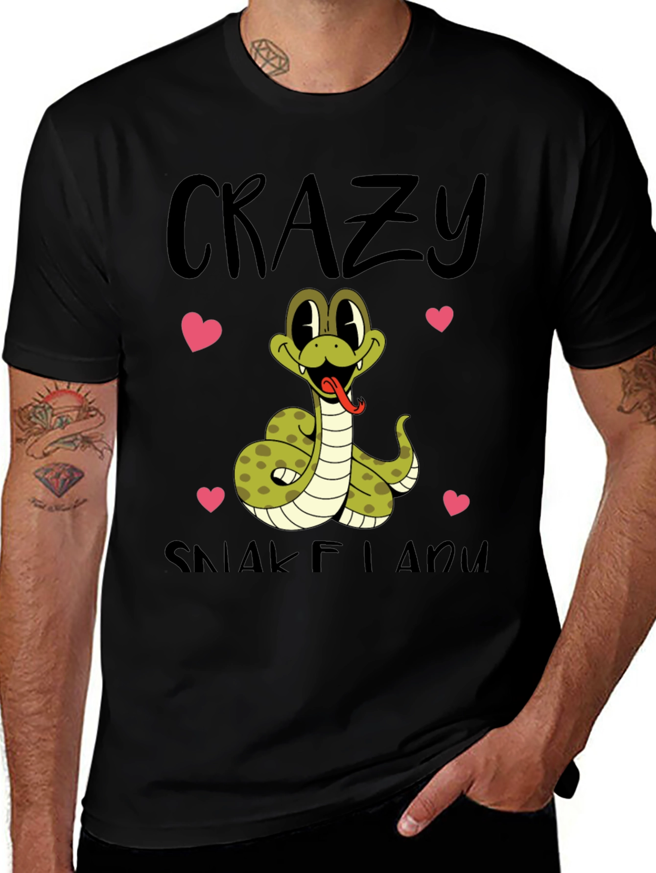 Crazy Snake Lady T-Shirt