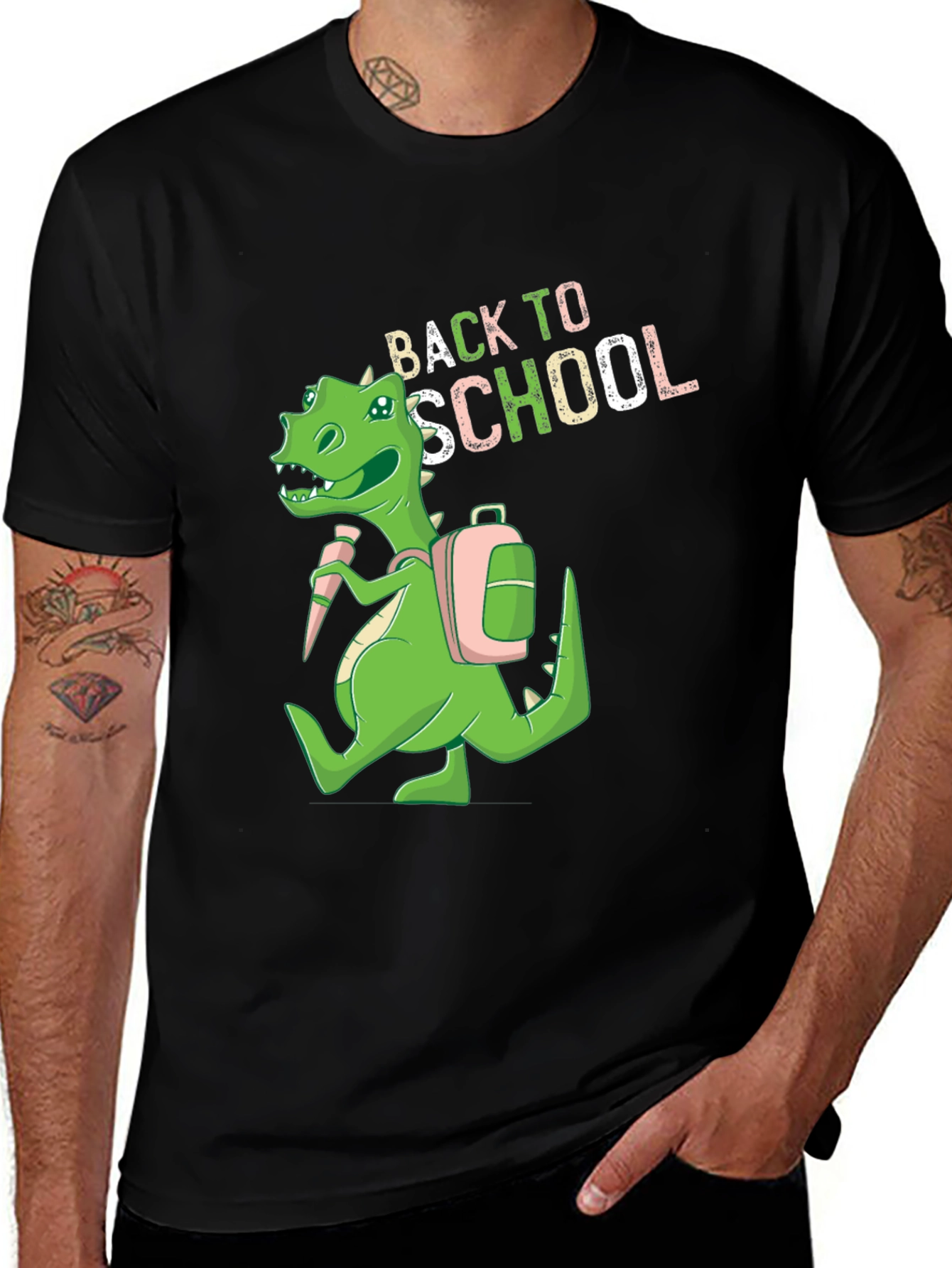 Variant 29 of Back to School Dino T-Shirt