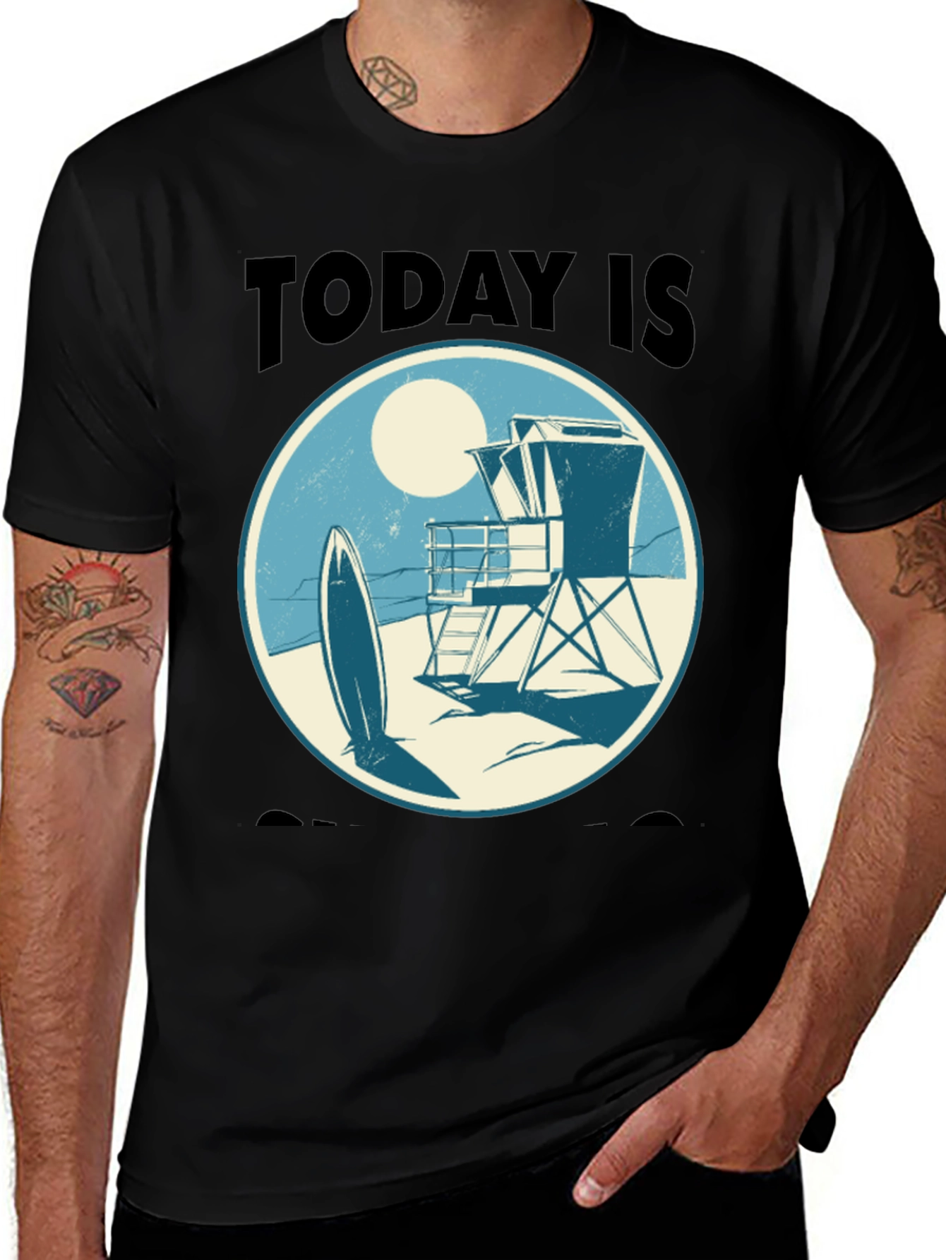 Variant 8 of Beach Day T-Shirt