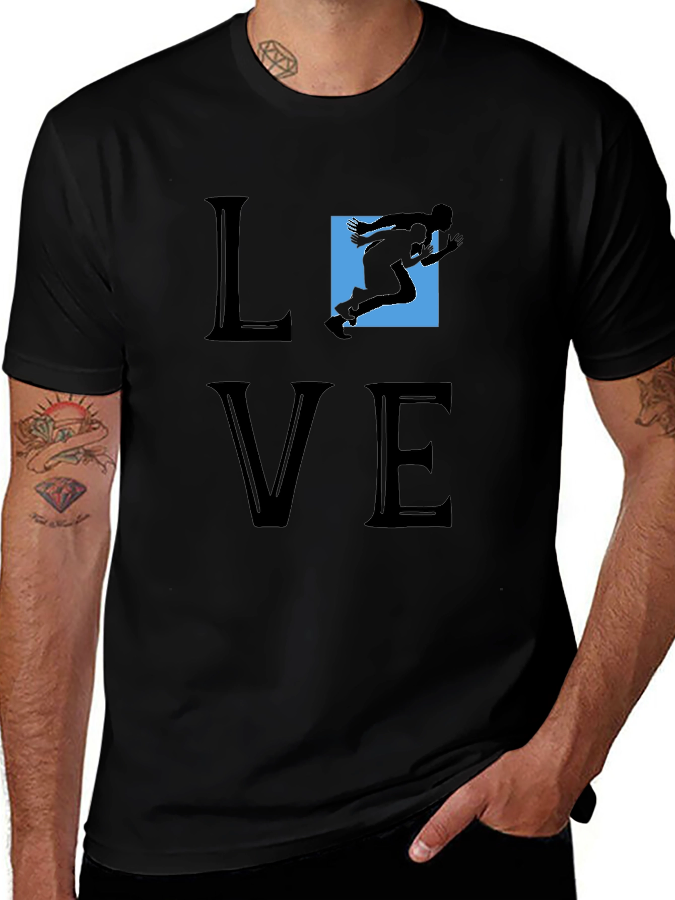 Variant 19 of LOVE Inline Skater T-Shirt - Sports Design