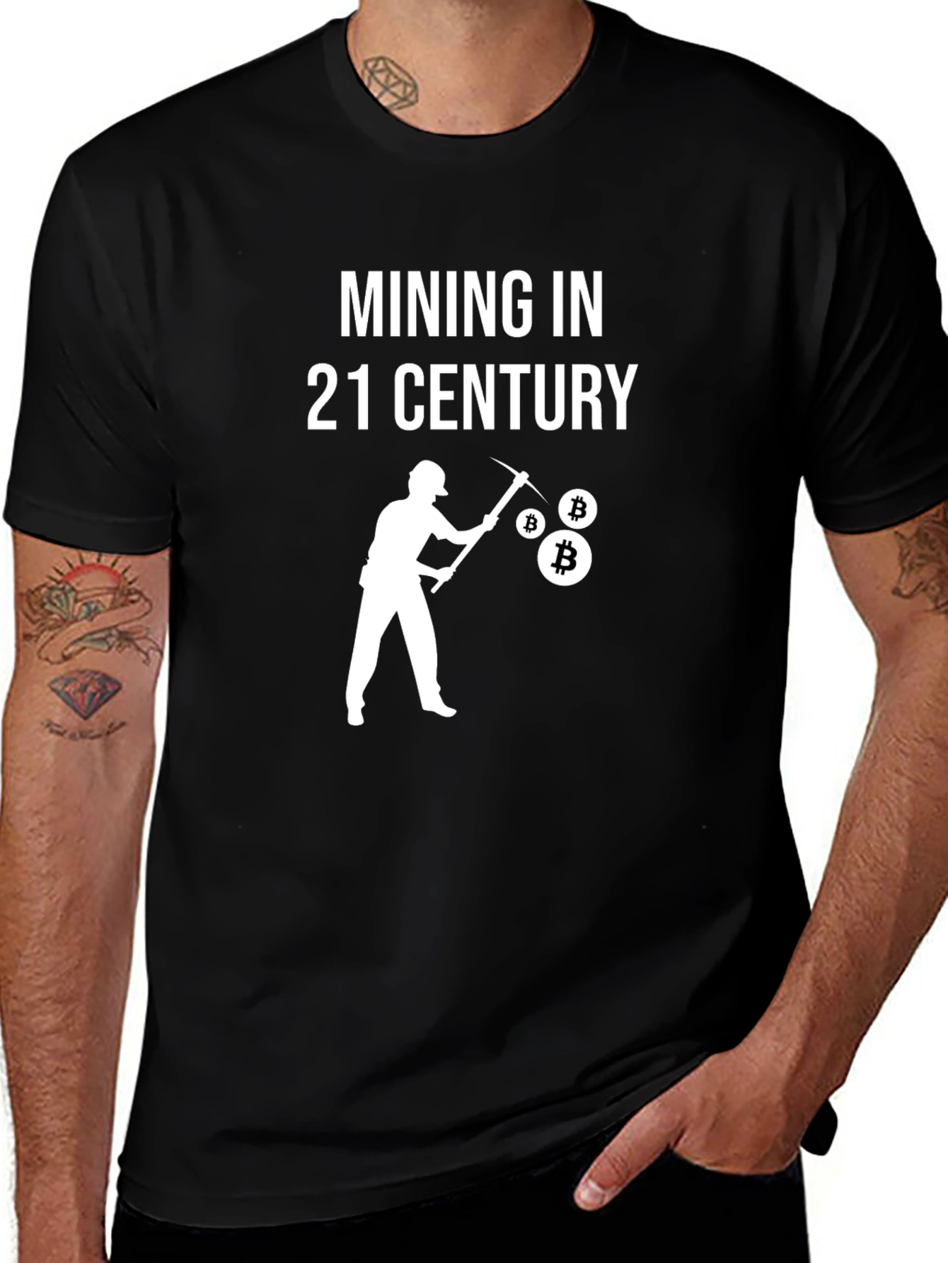 Bitcoin Miner T-Shirt - 21st Century Mining Tee