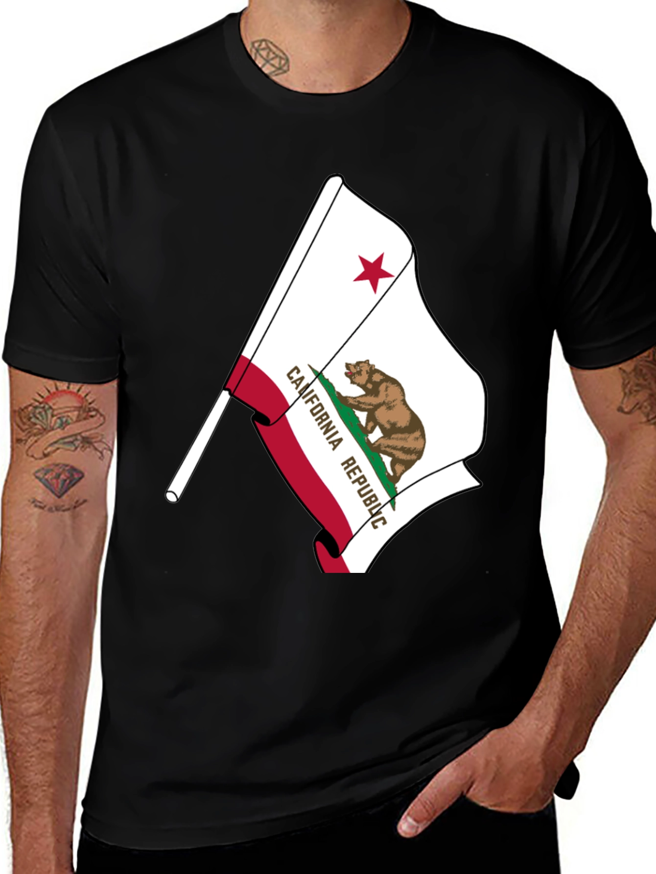 California Republic Flag T-Shirt