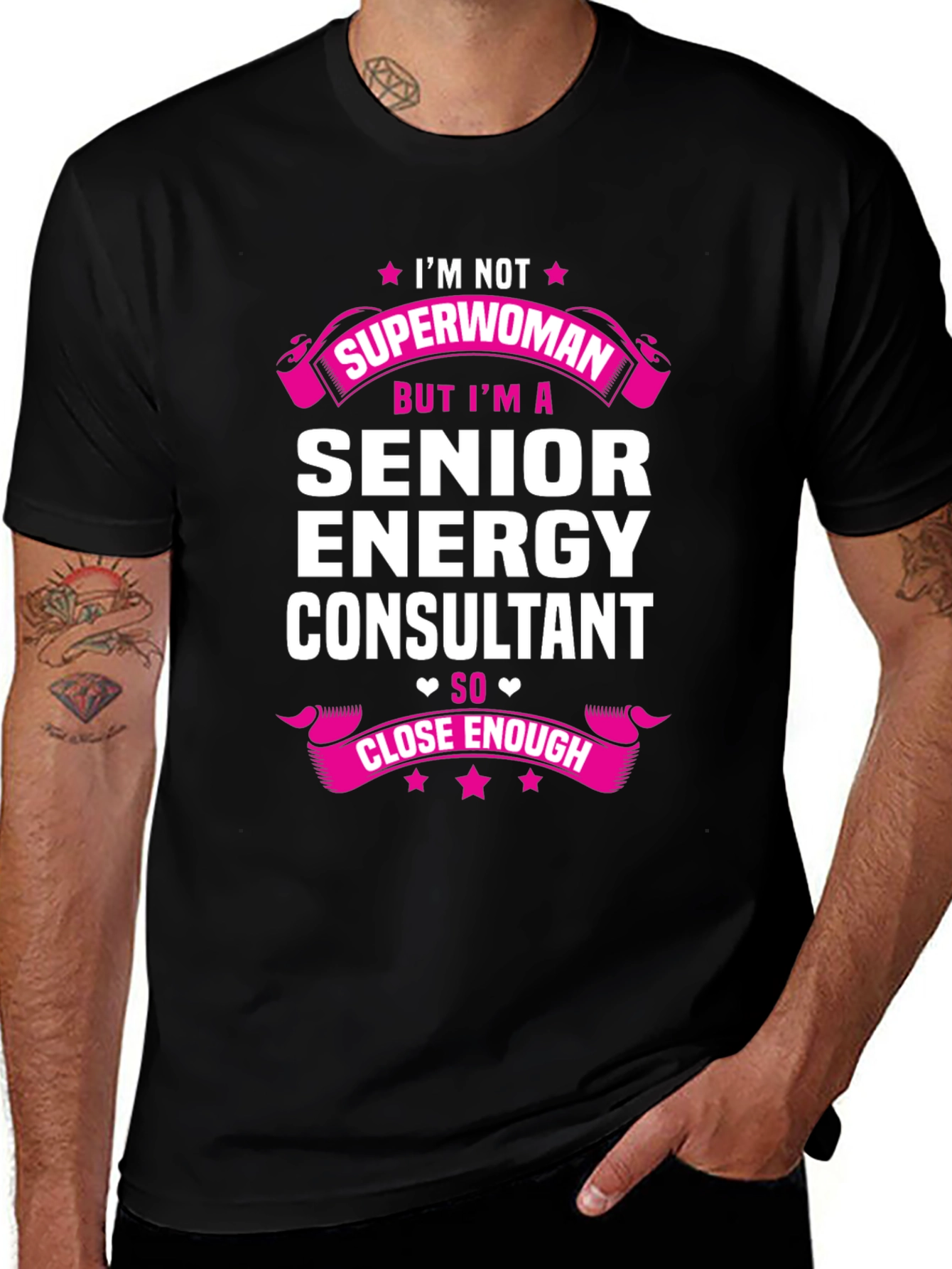 Senior Energy Consultant T-Shirt Funny Gift