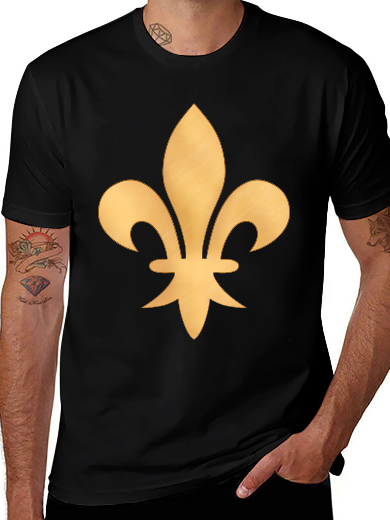 Fleur-de-Lis T-Shirt - Classic Style