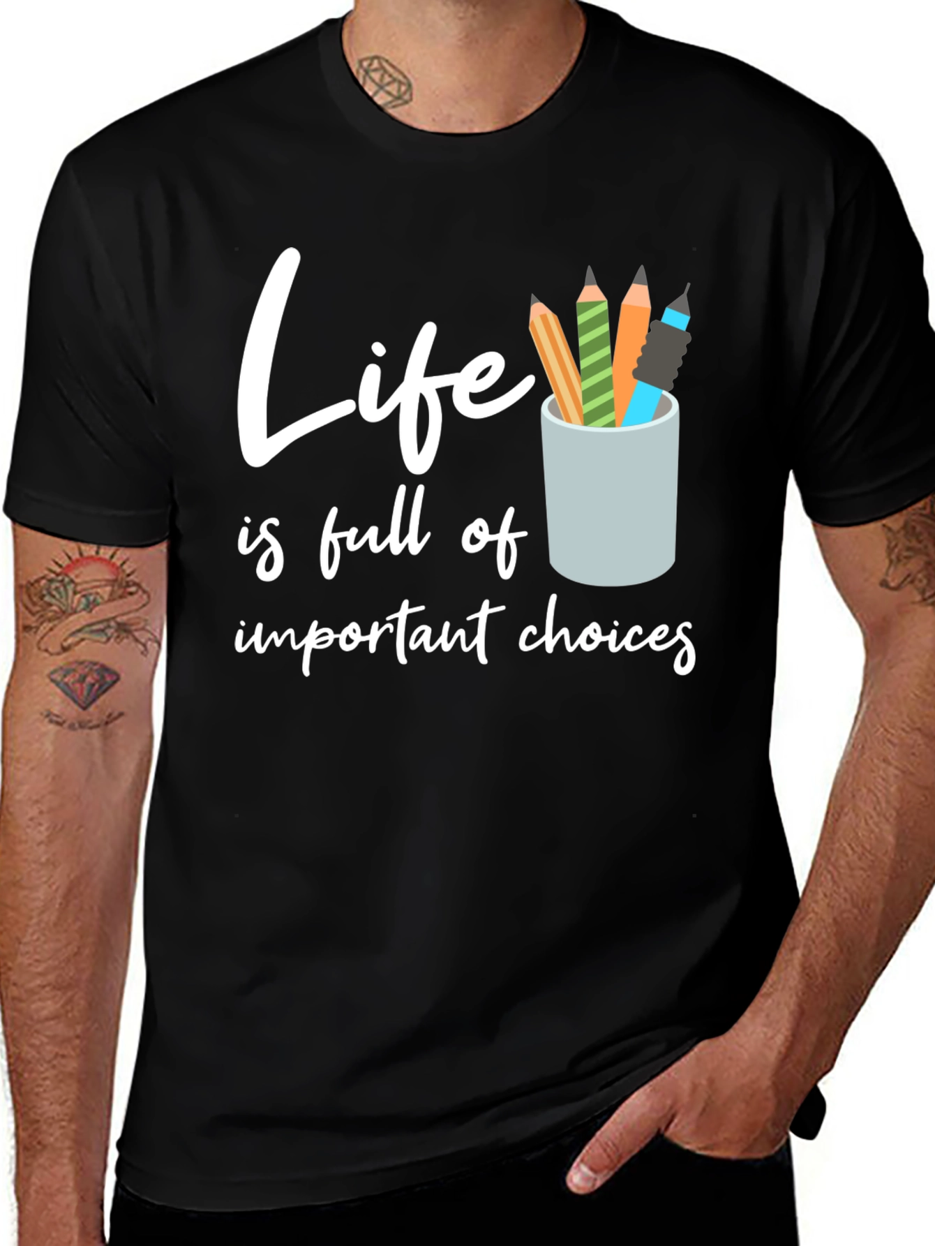 Variant 28 of Life Choices T-Shirt - Funny Graphic Tee