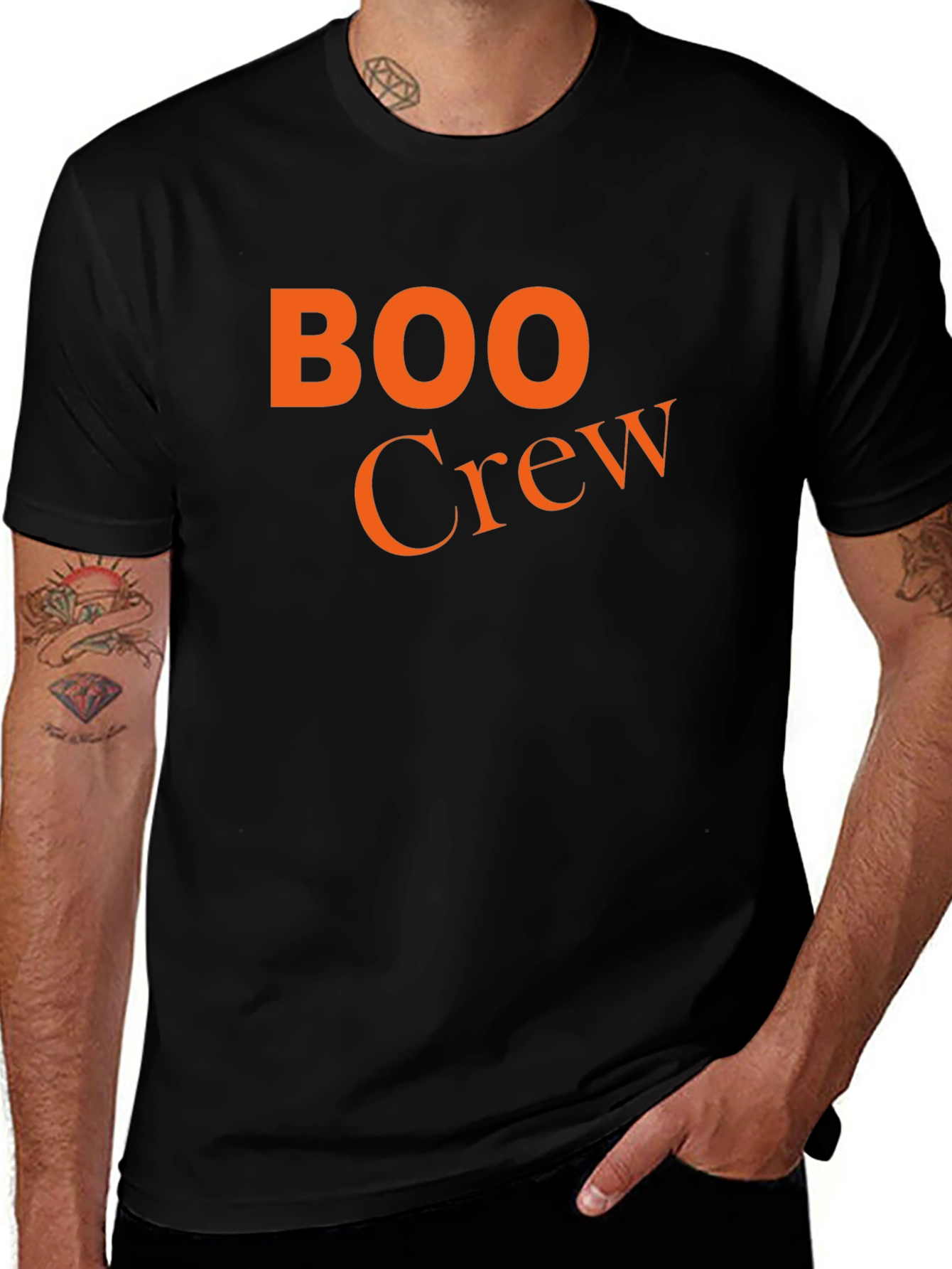 Boo Crew Halloween Graphic Tee