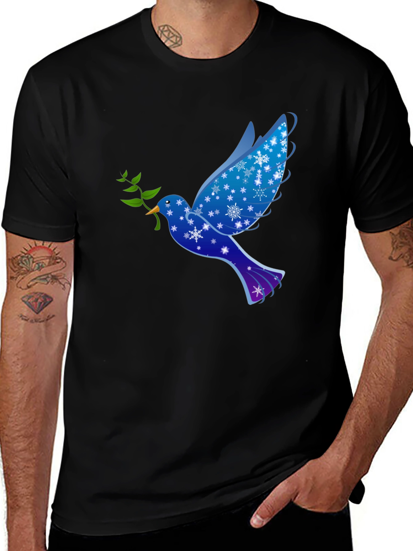 Variant 23 of Dove Peace T-Shirt - Graphic Print