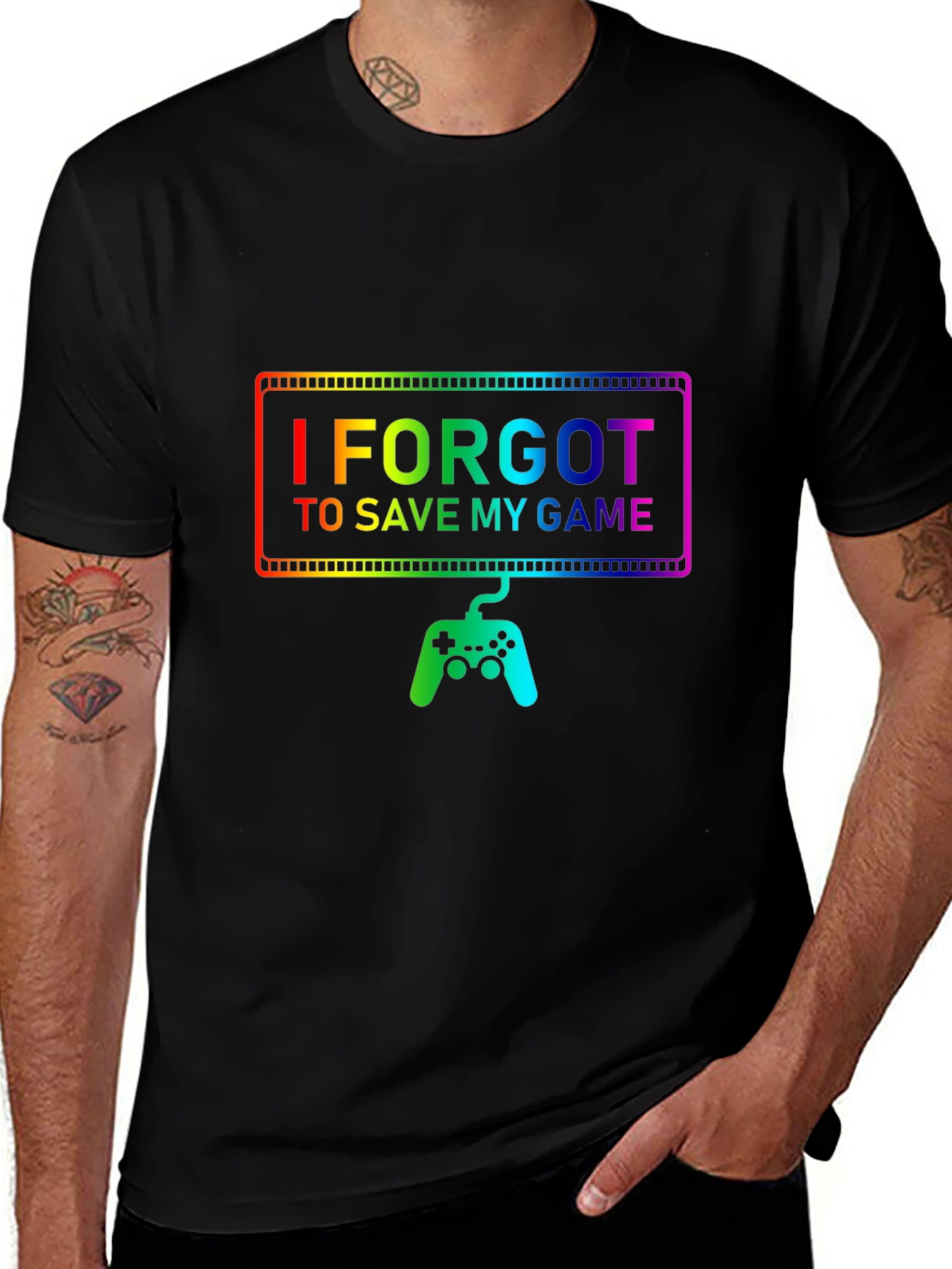 Variant 30 of Gamer T-Shirt - I Forgot to Save My Game