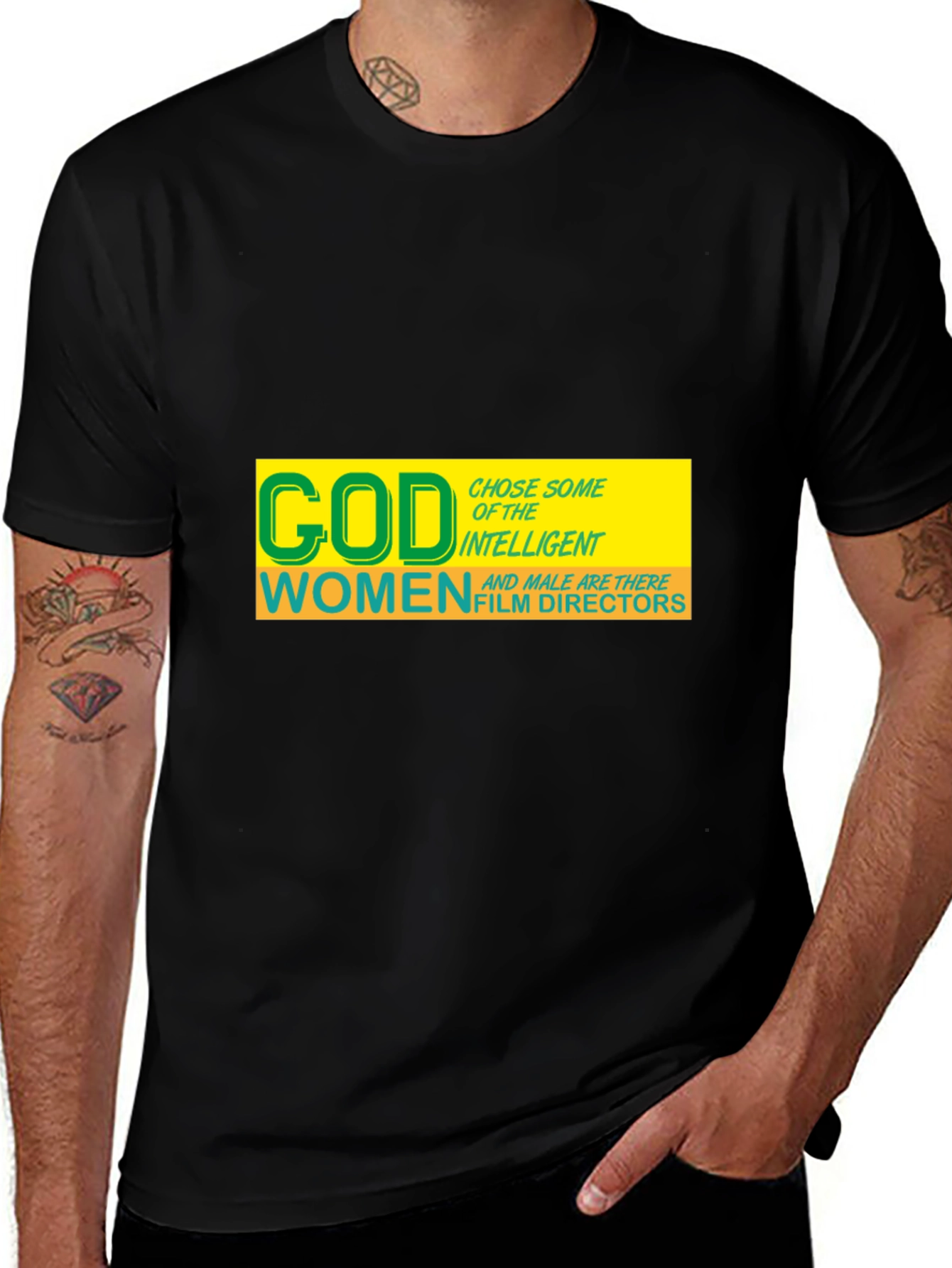 Variant 5 of God Chose Women Film Directors T-Shirt