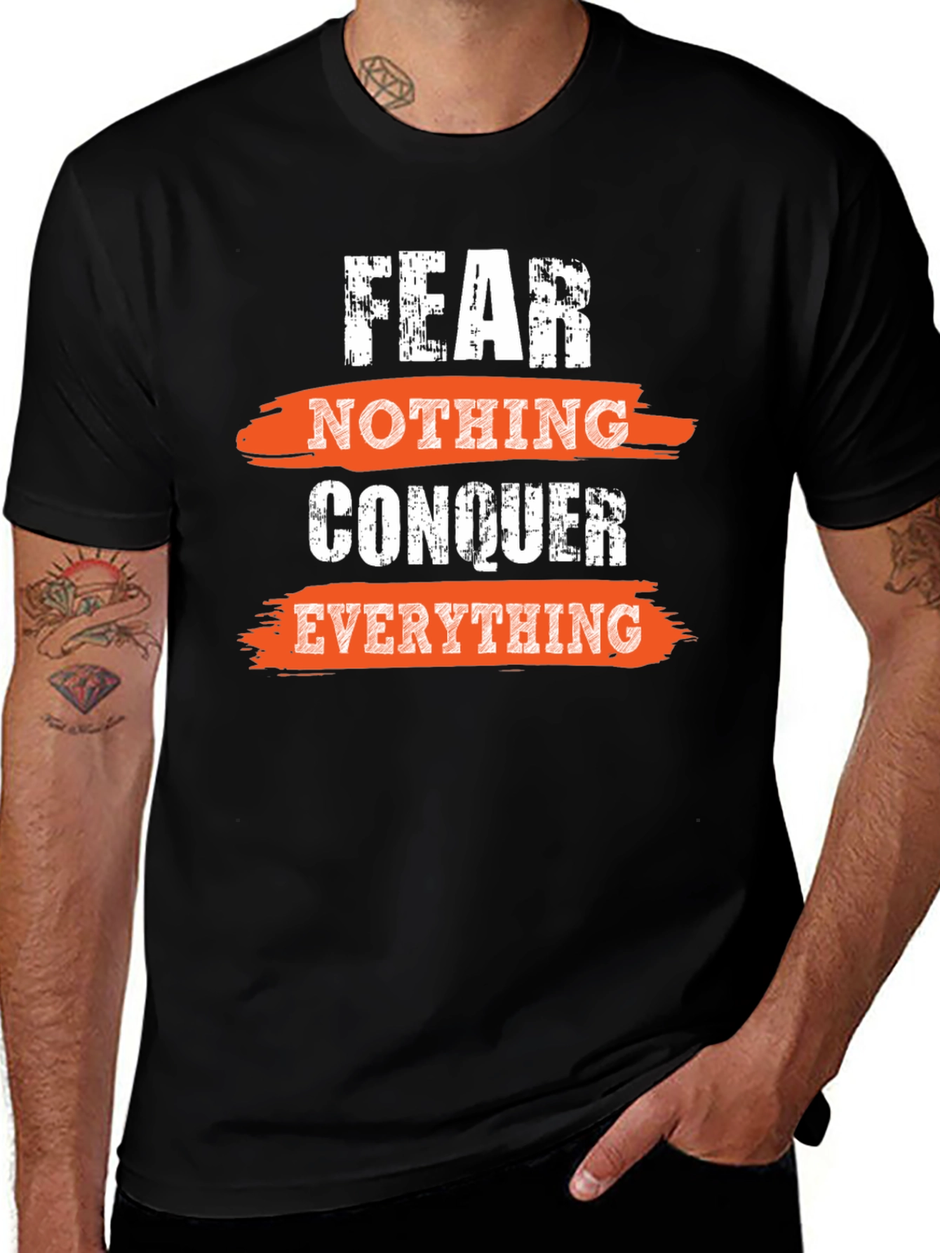 Variant 9 of Fear Nothing Conquer Everything Graphic Tee