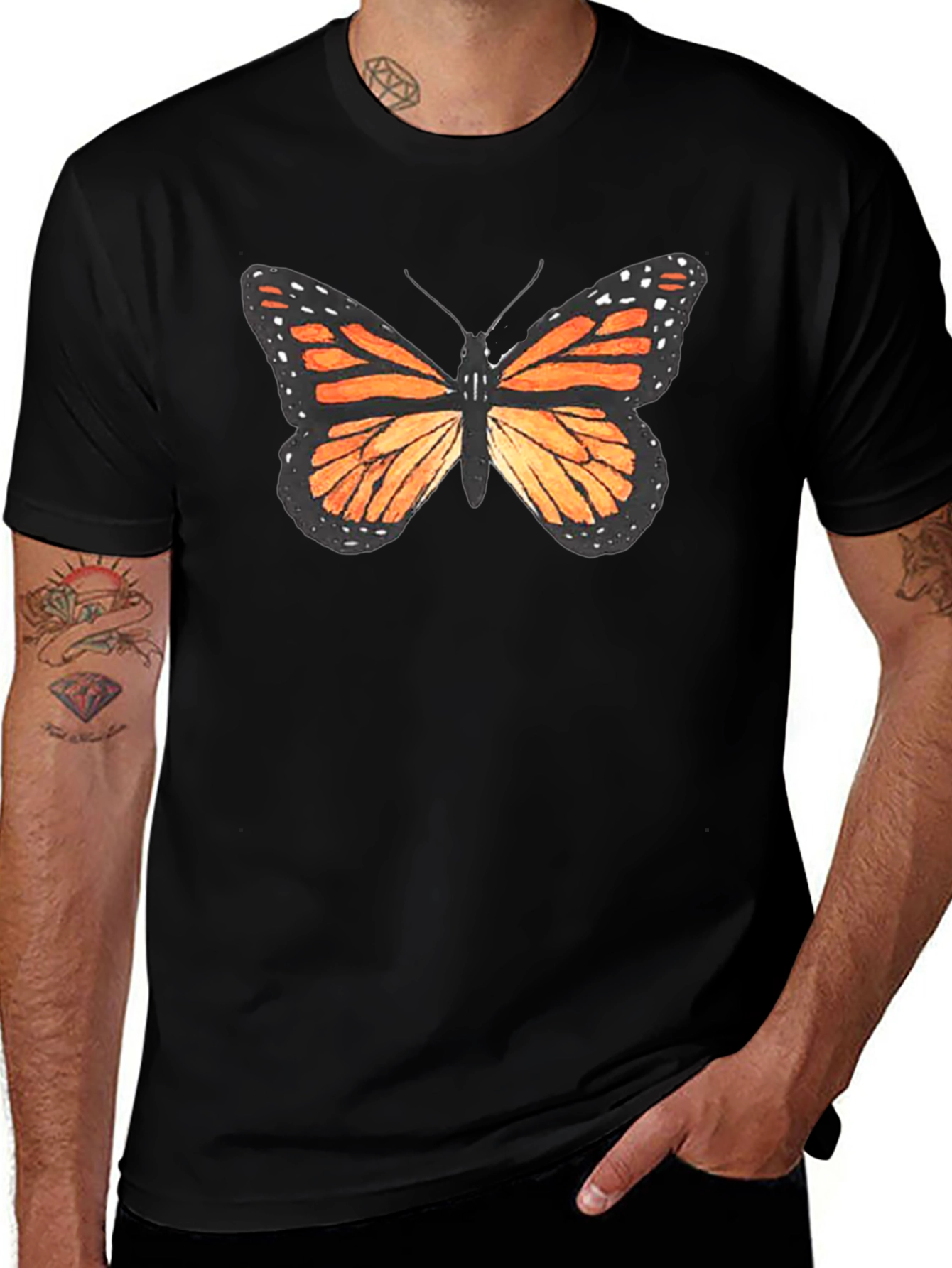 Variant 16 of Monarch Butterfly Graphic T-Shirt