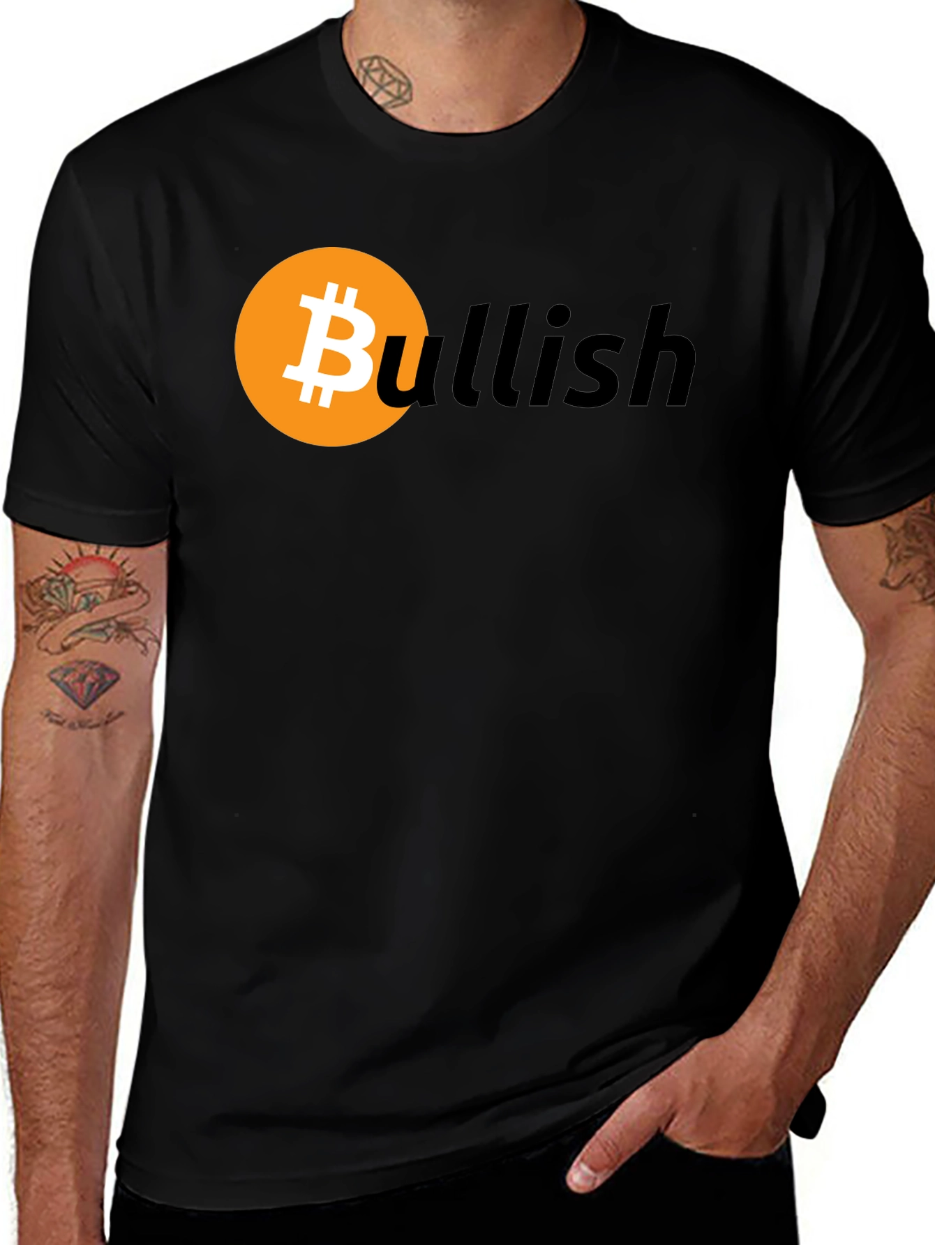 Bitcoin Bullish Graphic Tee - Crypto T-Shirt