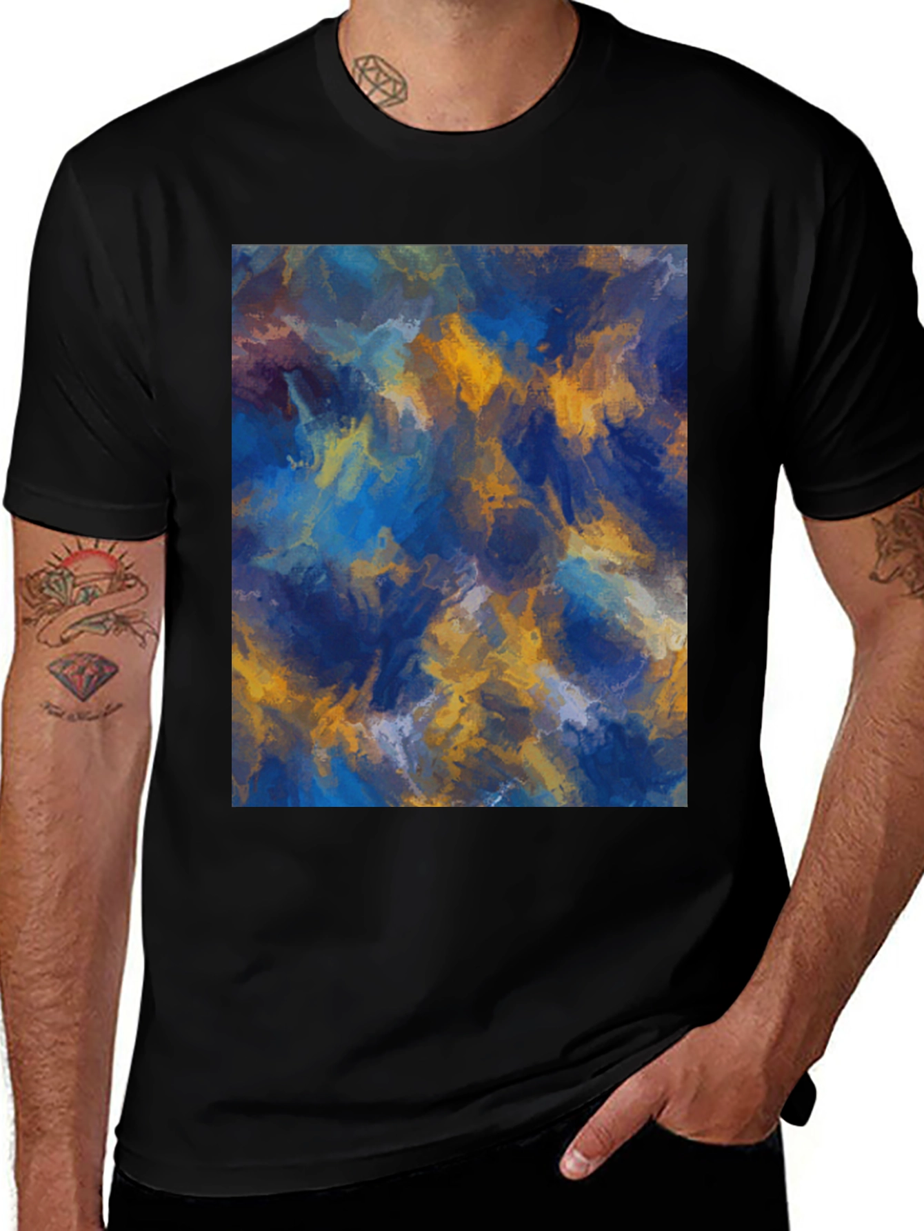 Variant 20 of Abstract Art Tee - Artistic Expression