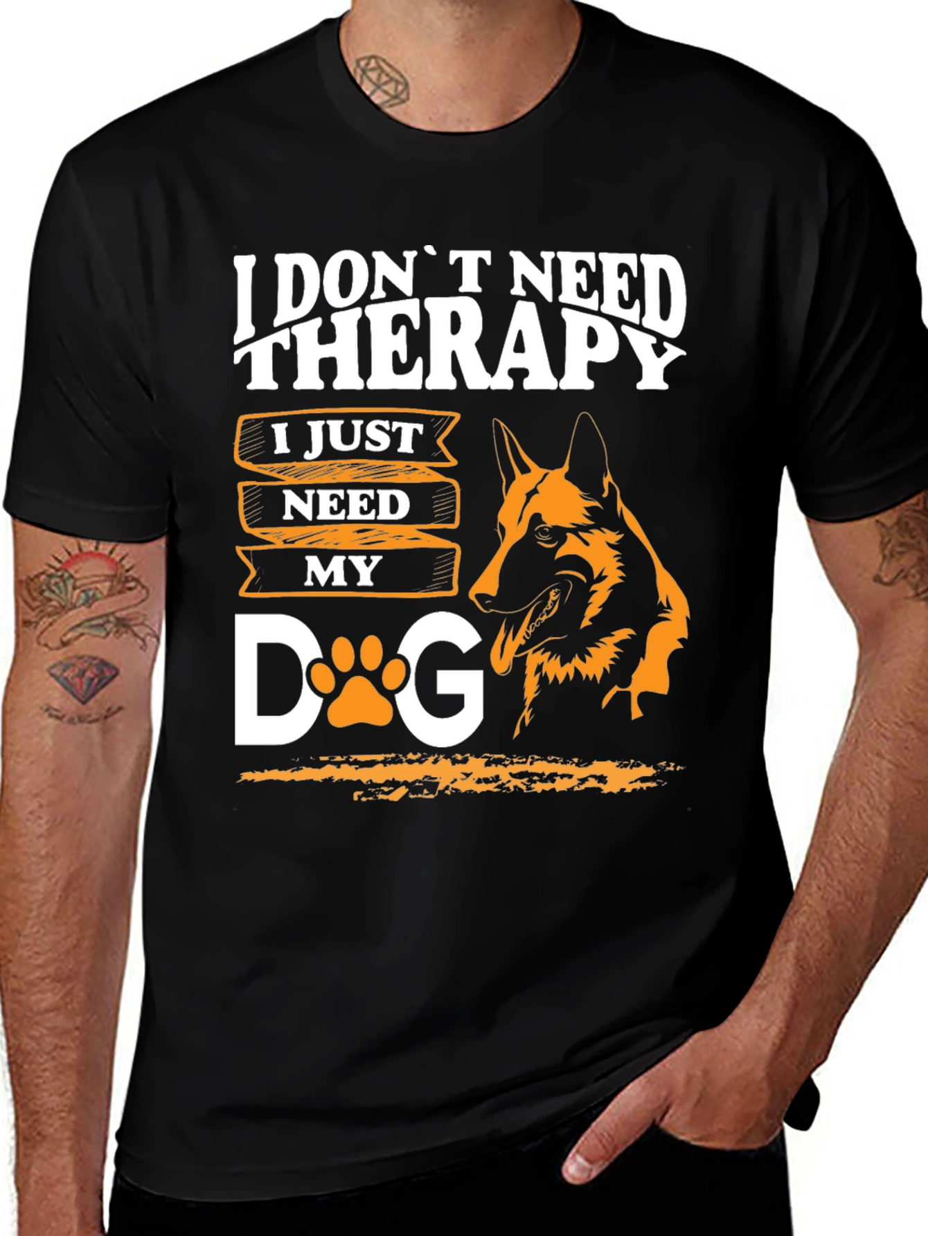Variant 13 of I Don't Need Therapy Dog Lover T-Shirt
