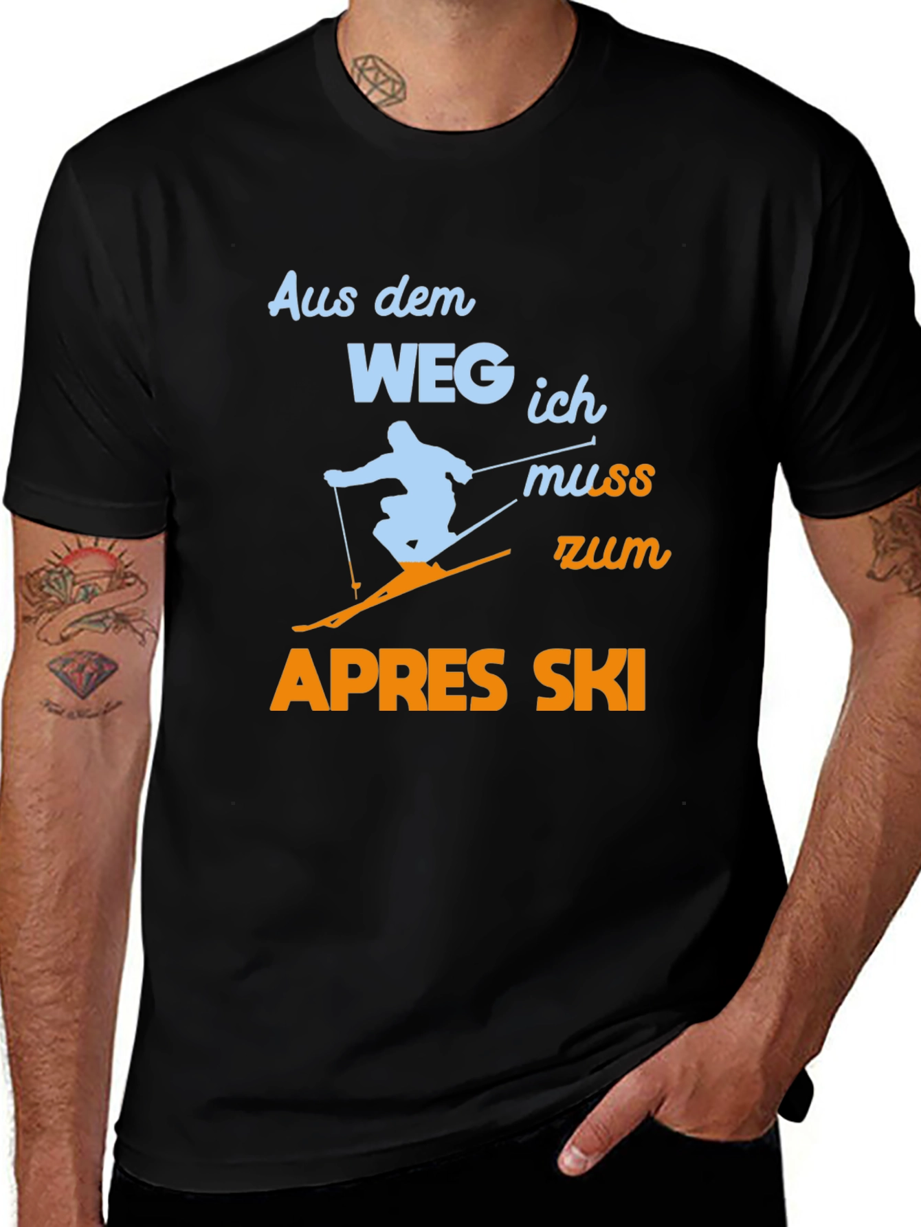 Variant 27 of Apres Ski T-Shirt, Skiing Tee, Holiday Shirt