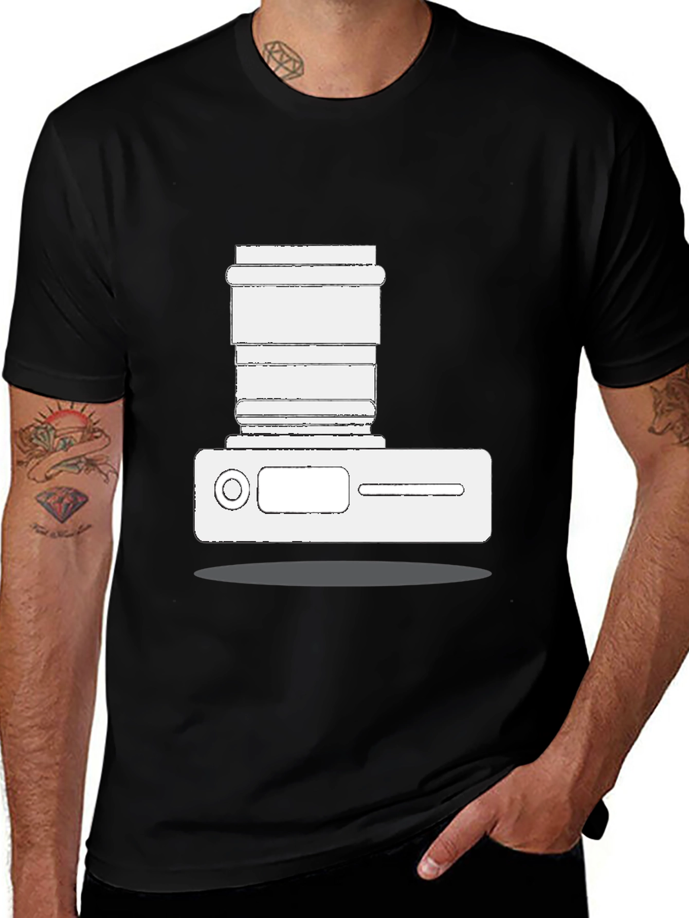 Variant 19 of Retro Camera Graphic T-Shirt - Vintage Photography Tee