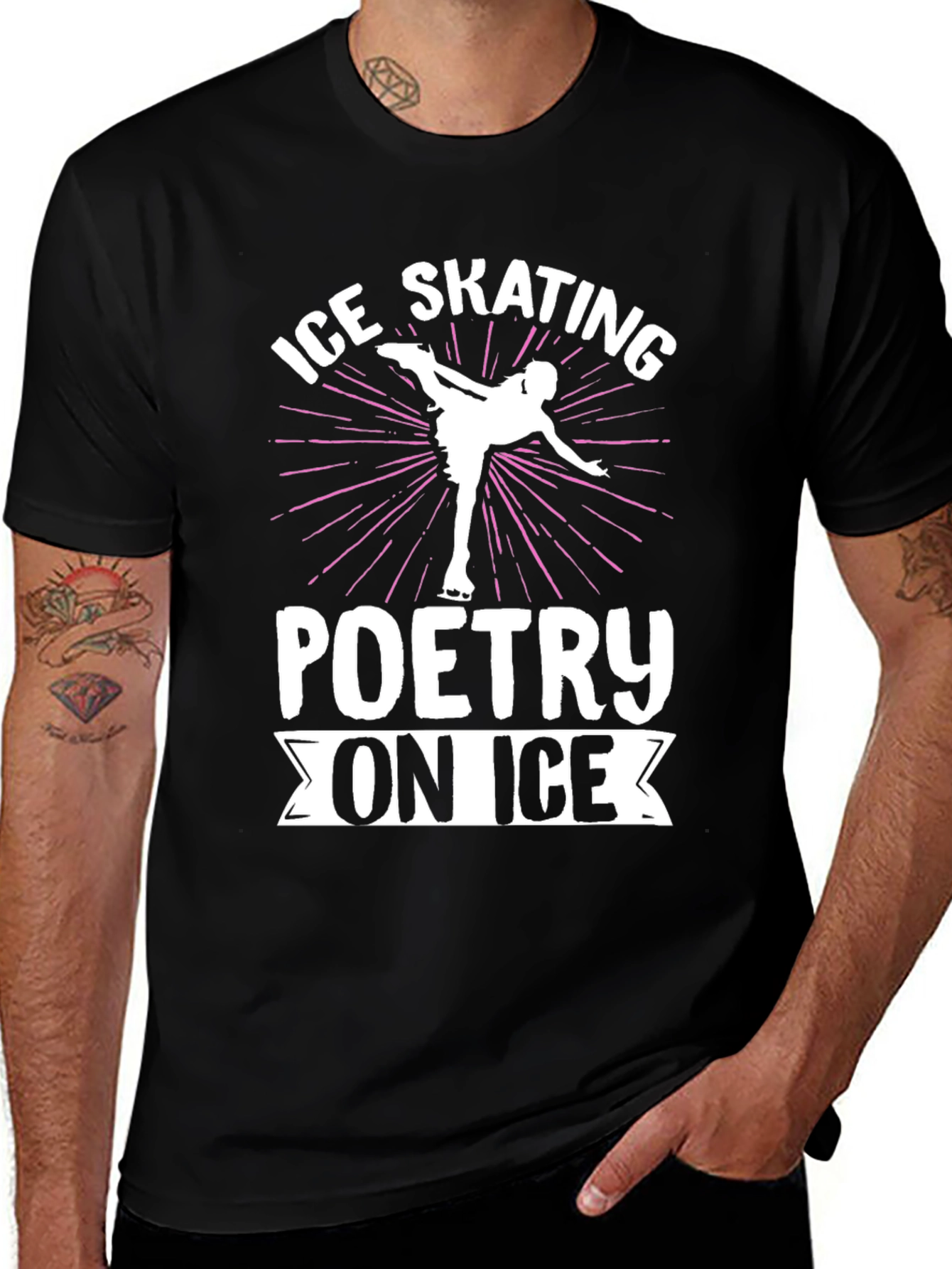 Ice Skating Poetry On Ice T-Shirt